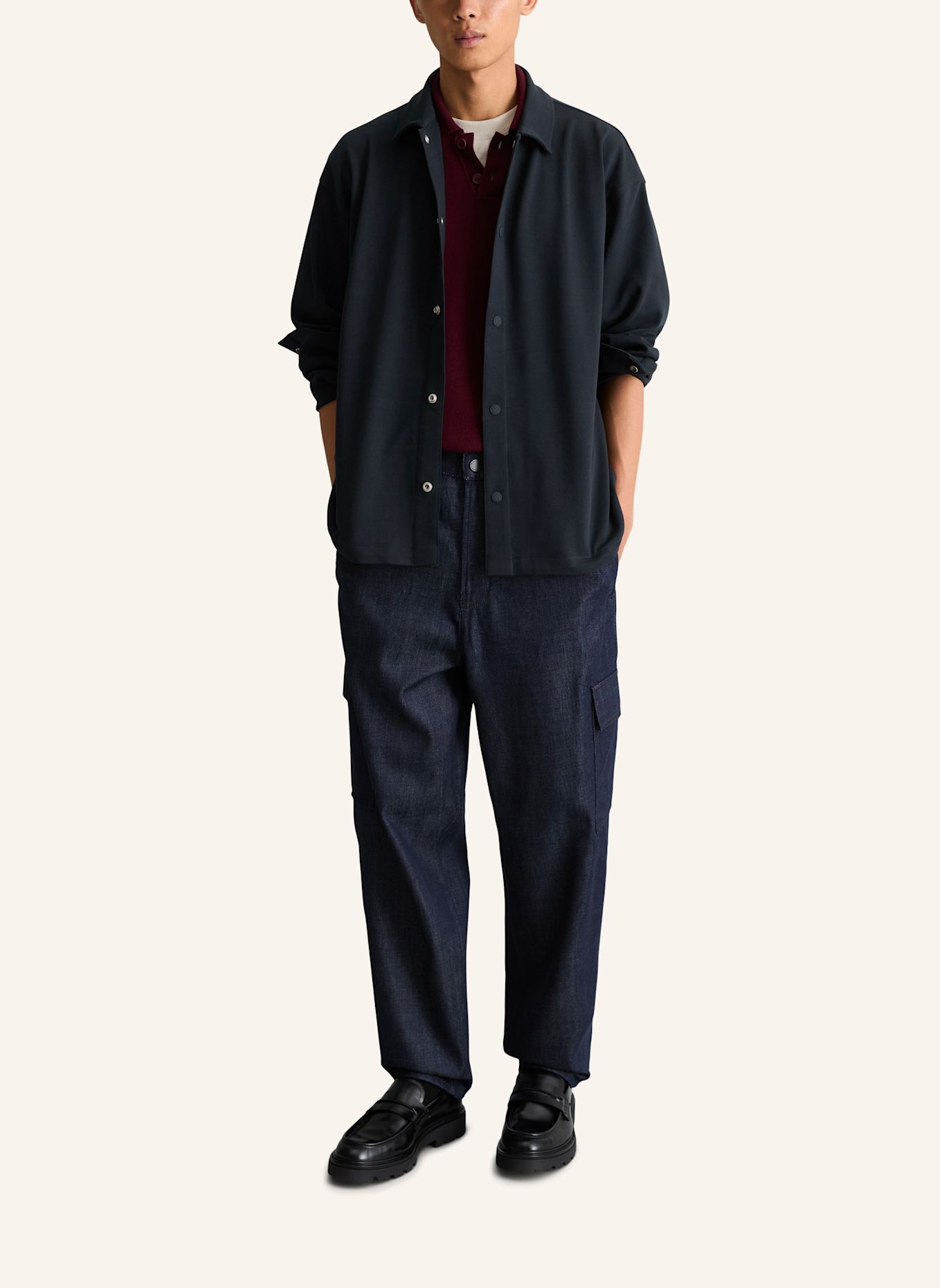 Marc O'Polo DENIM Overshirt: BLAU