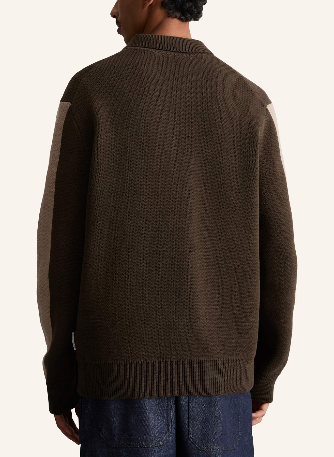 Marc O'Polo DENIM Strickjacke: BRAUN