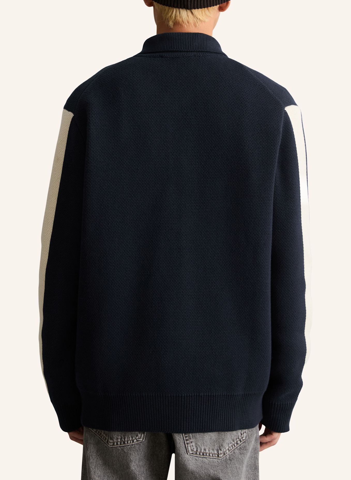 Marc O'Polo DENIM Strickjacke: BLAU