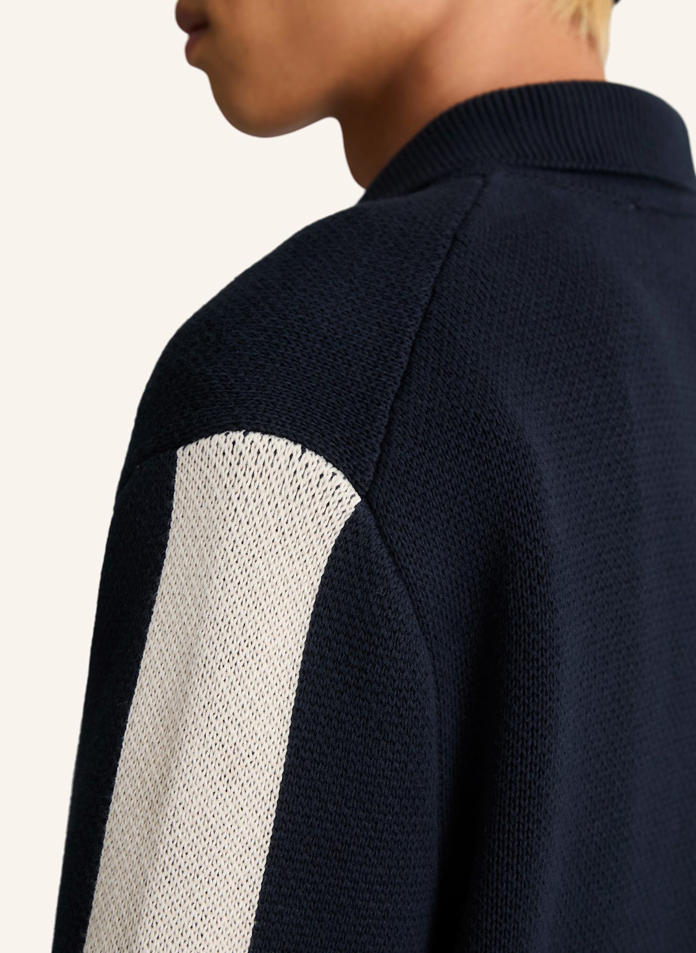 Marc O'Polo DENIM Strickjacke: BLAU