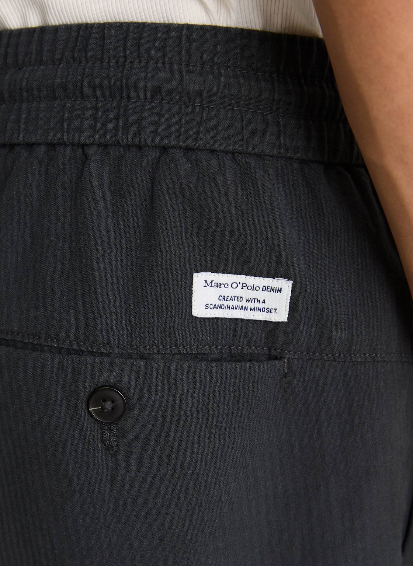 Marc O'Polo DENIM Hose: DUNKELBLAU