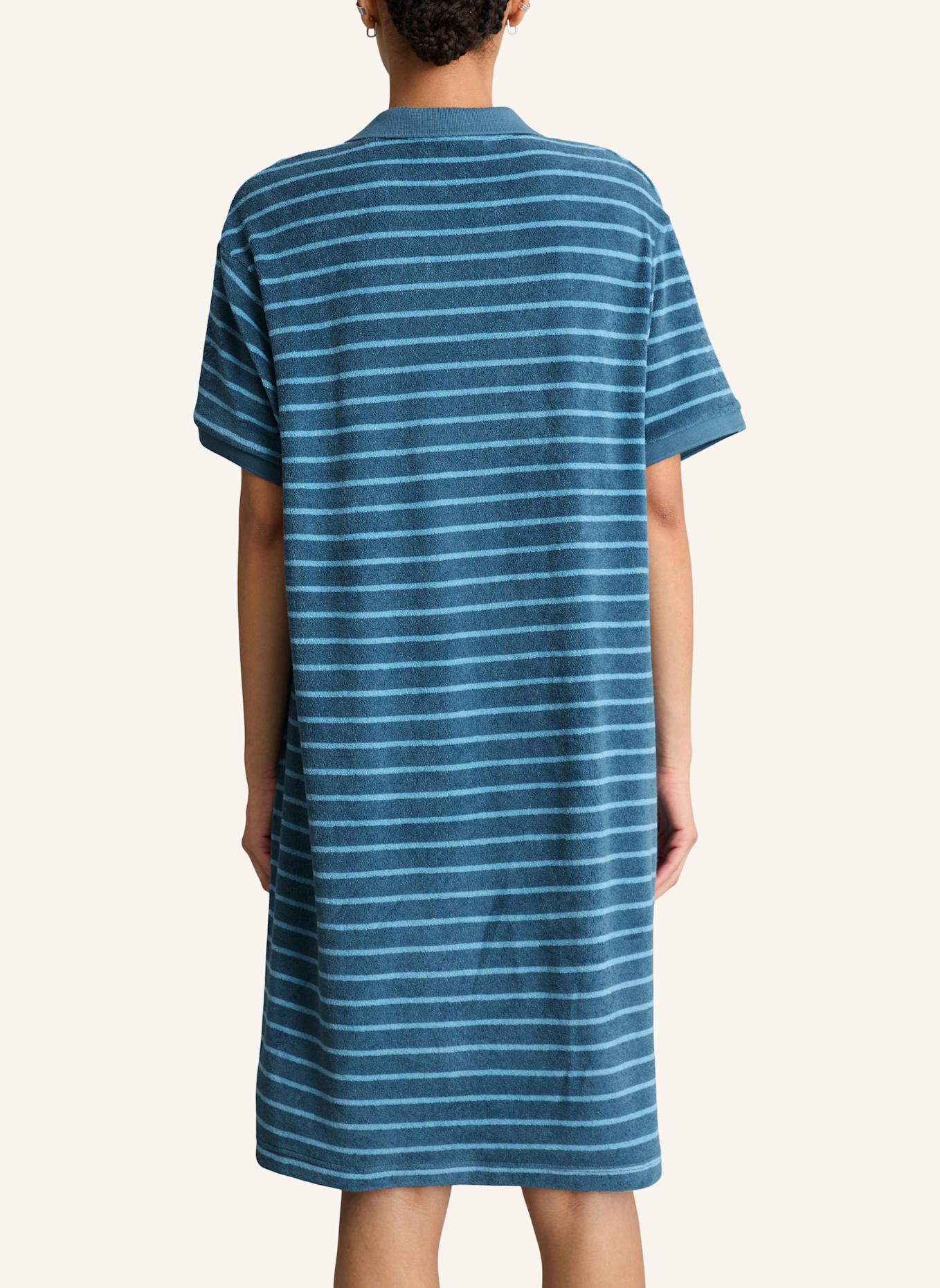 Marc O'Polo DENIM Frottee-Kleid: BLAU