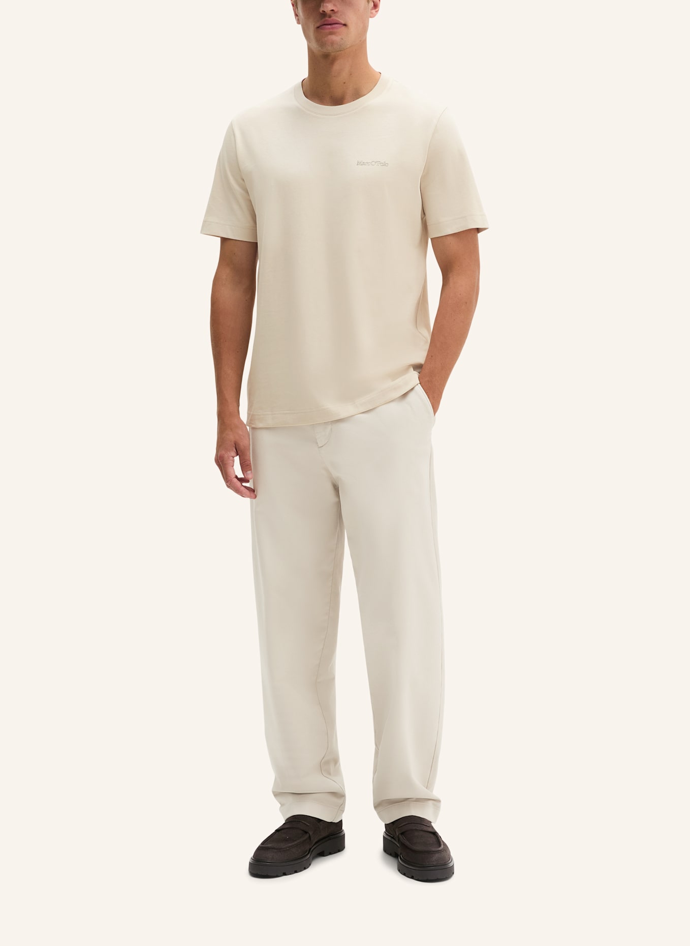 Marc O'Polo T-Shirt: CREME
