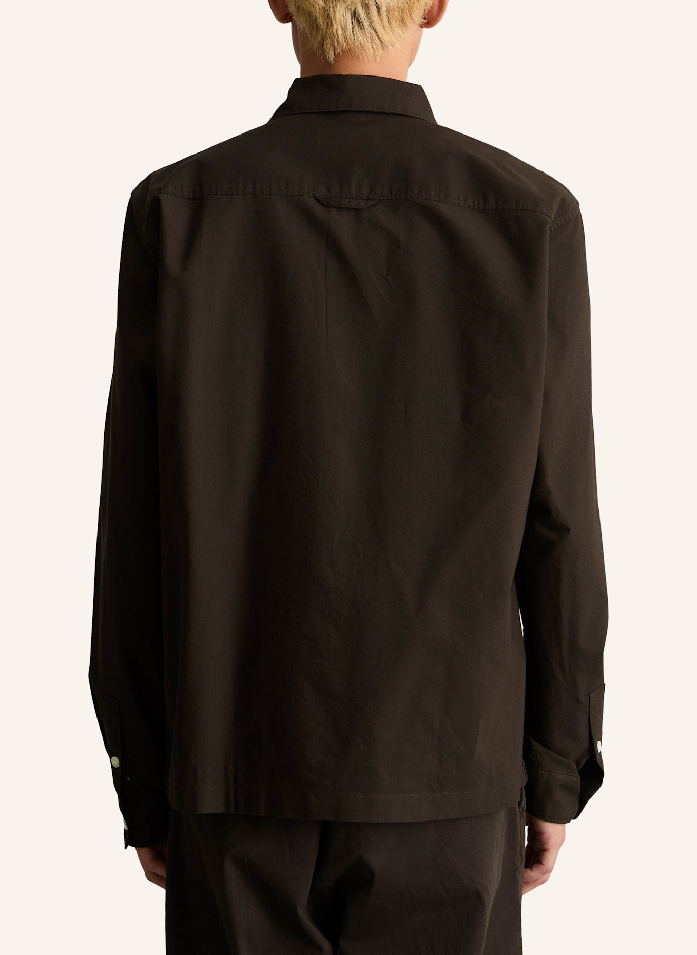 Marc O'Polo DENIM Hemd: DUNKELBRAUN