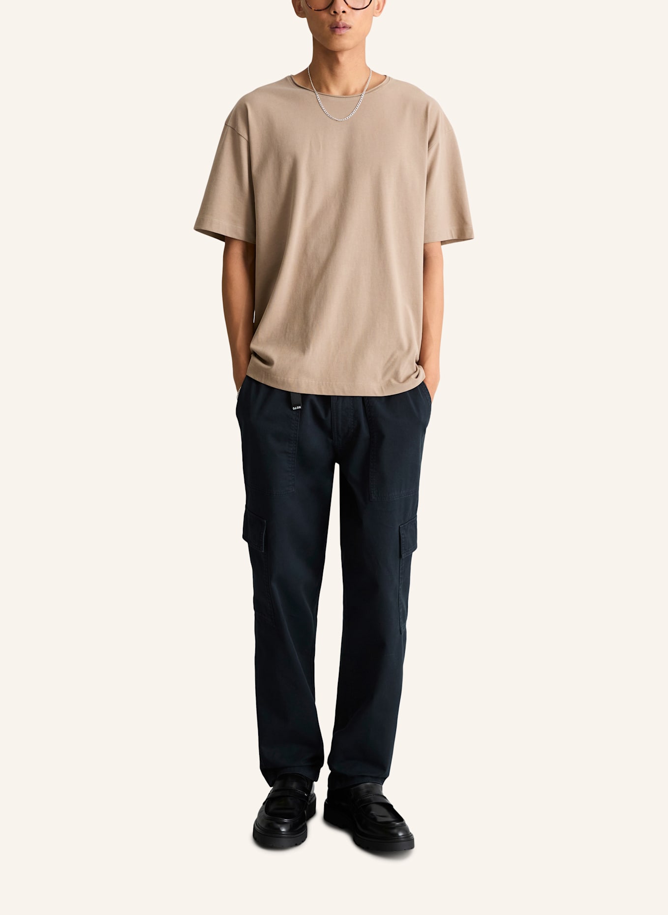 Marc O'Polo DENIM T-Shirt: BEIGE