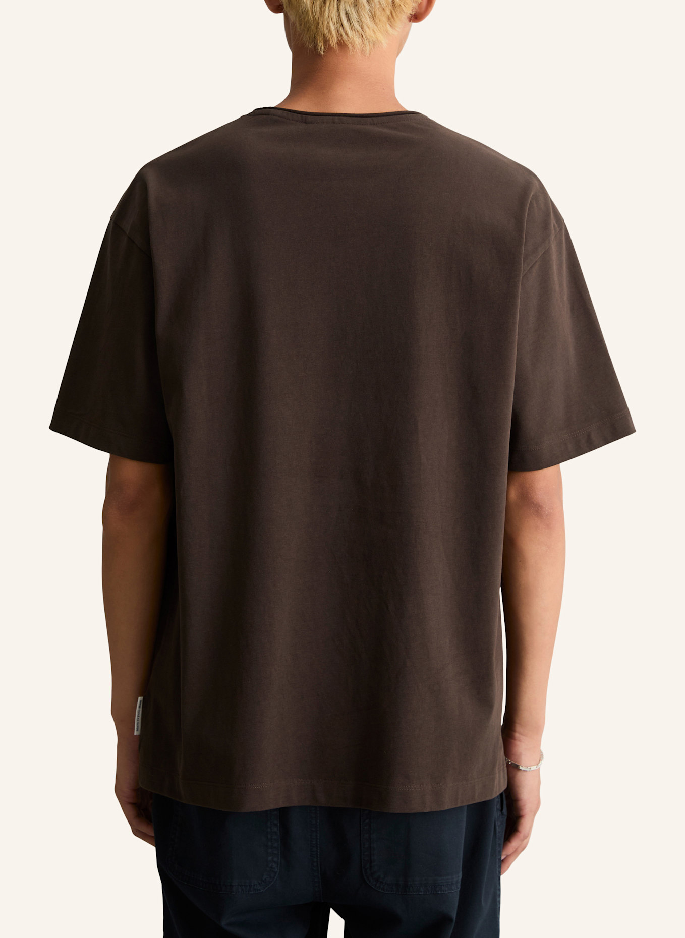Marc O'Polo DENIM T-Shirt: DUNKELBRAUN