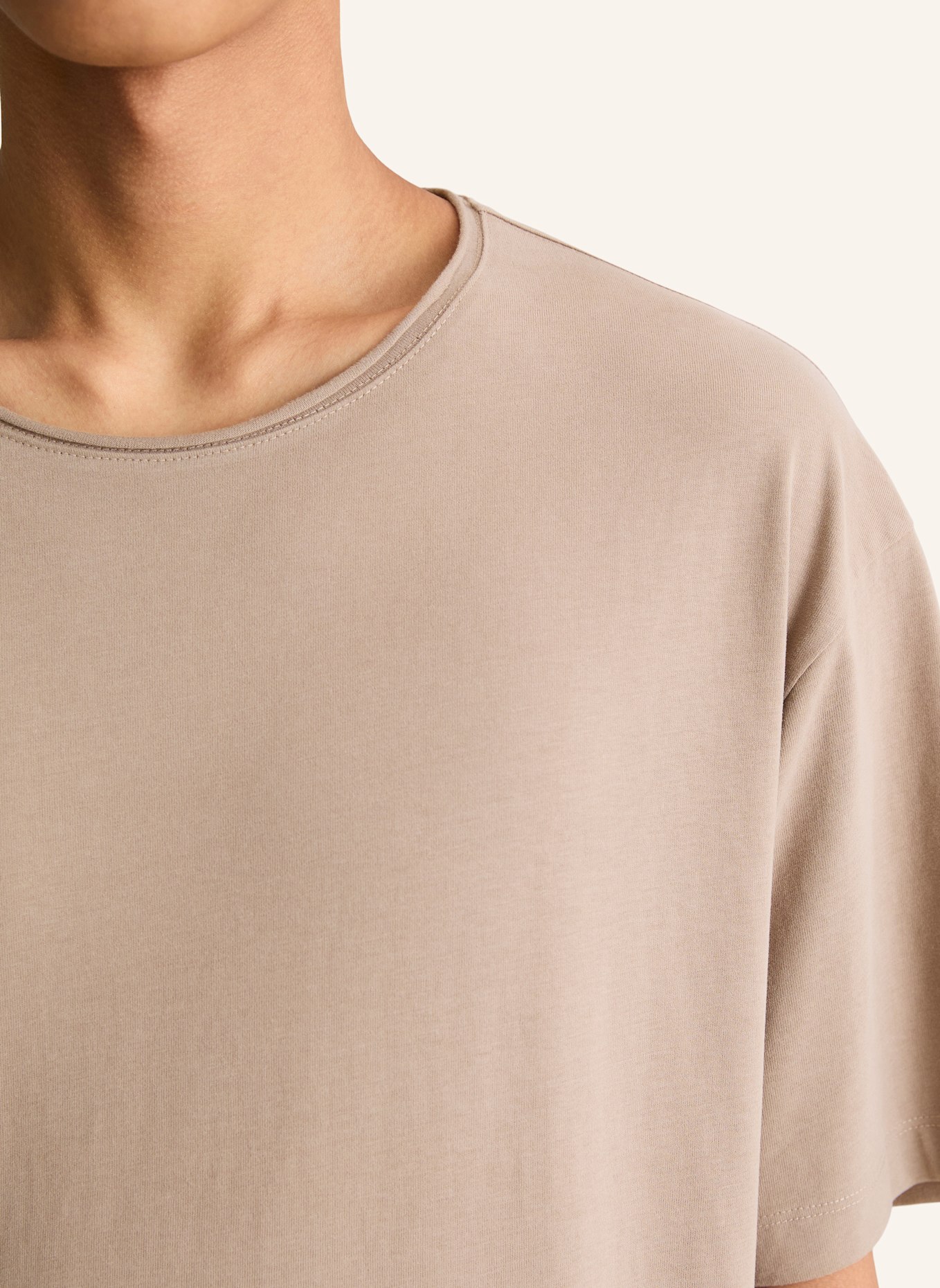 Marc O'Polo DENIM T-Shirt: BEIGE