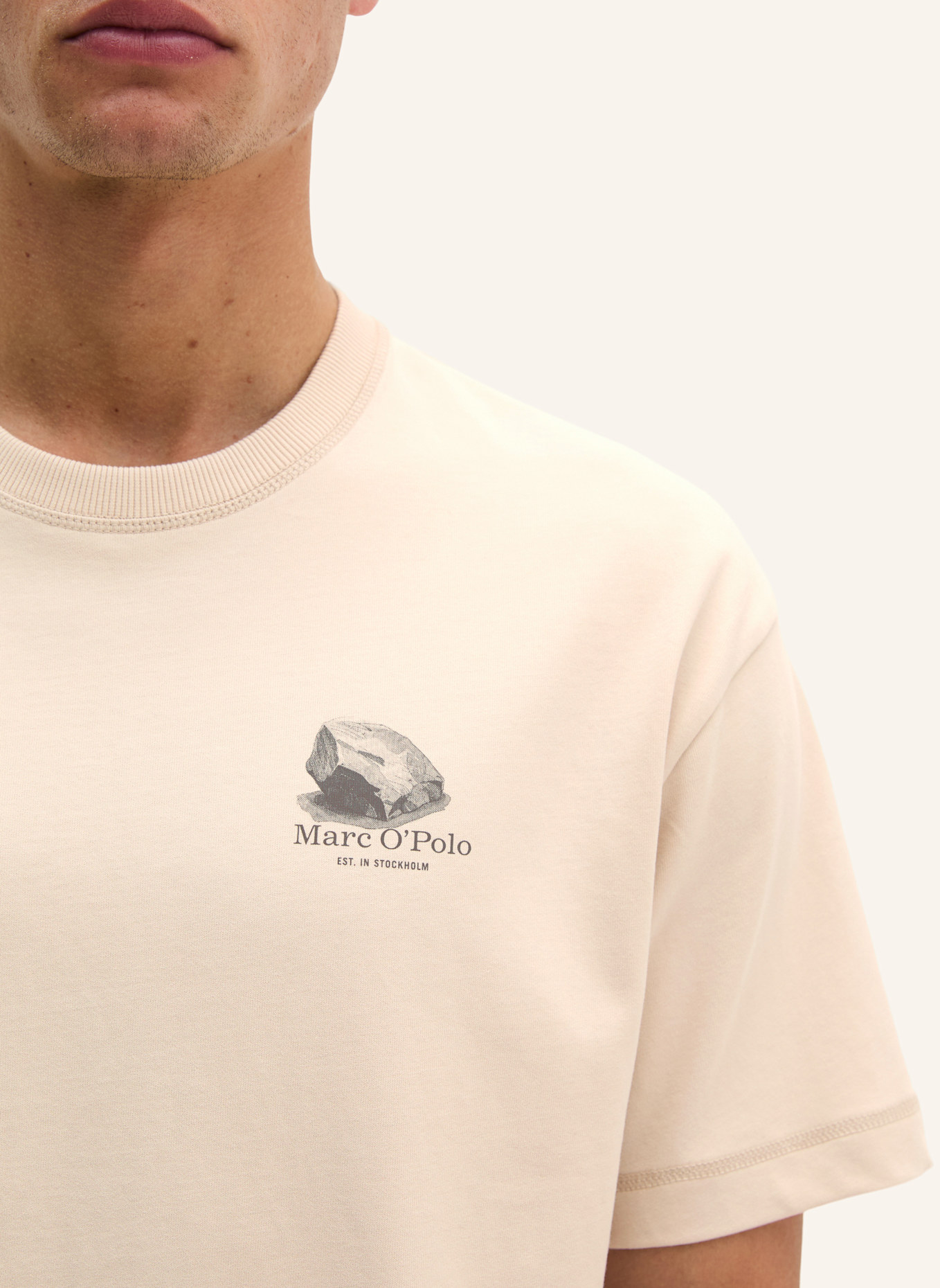 Marc O'Polo T-Shirt: CREME