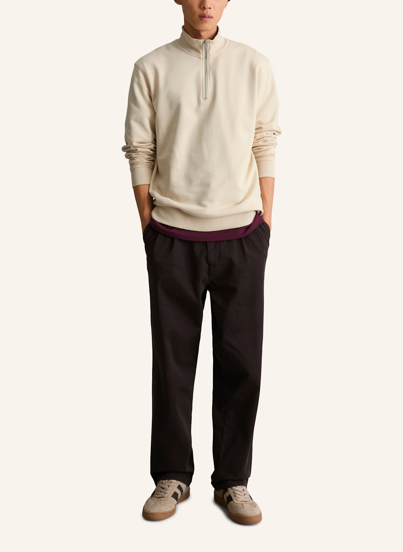 Marc O'Polo DENIM Sweatshirt: WEISS