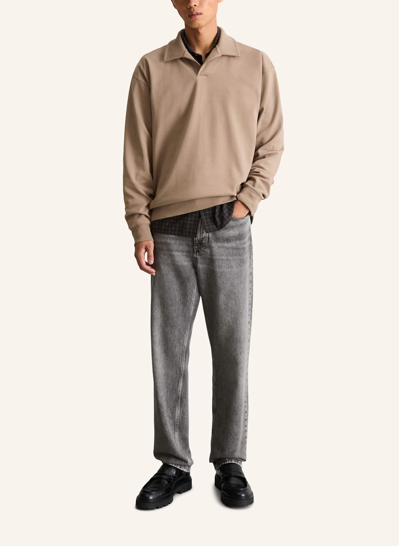 Marc O'Polo DENIM Sweatshirt: BEIGE