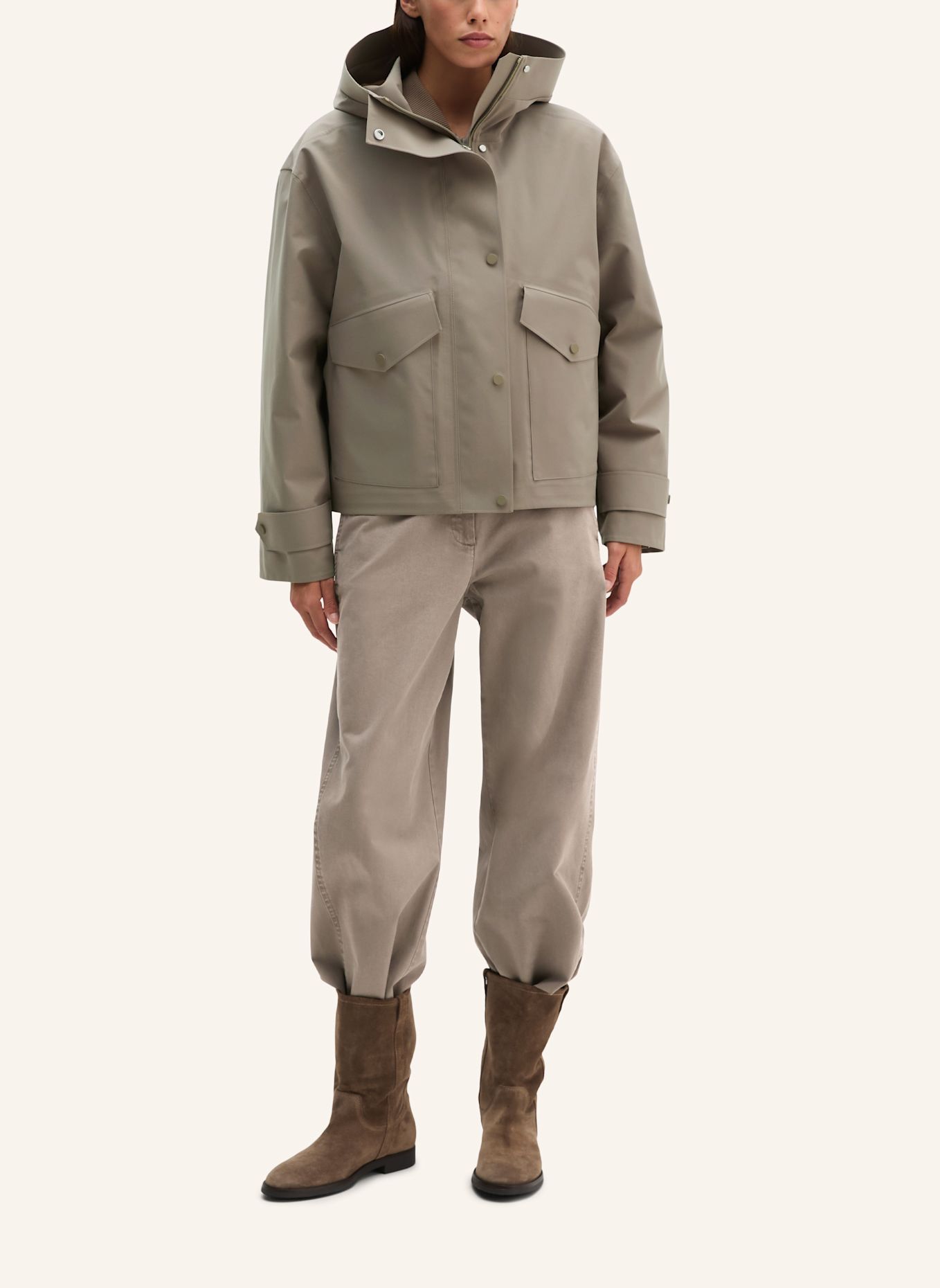 Marc O'Polo Regenjacke: BRAUN