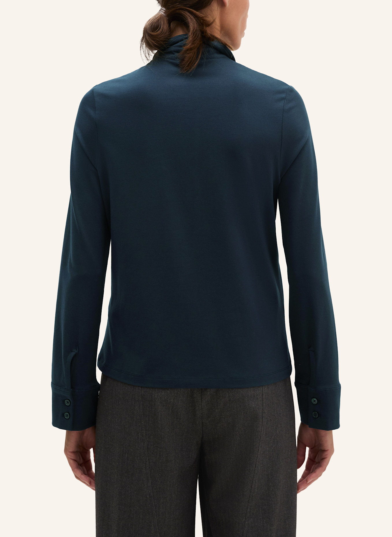 Marc O'Polo Jerseybluse: BLAU