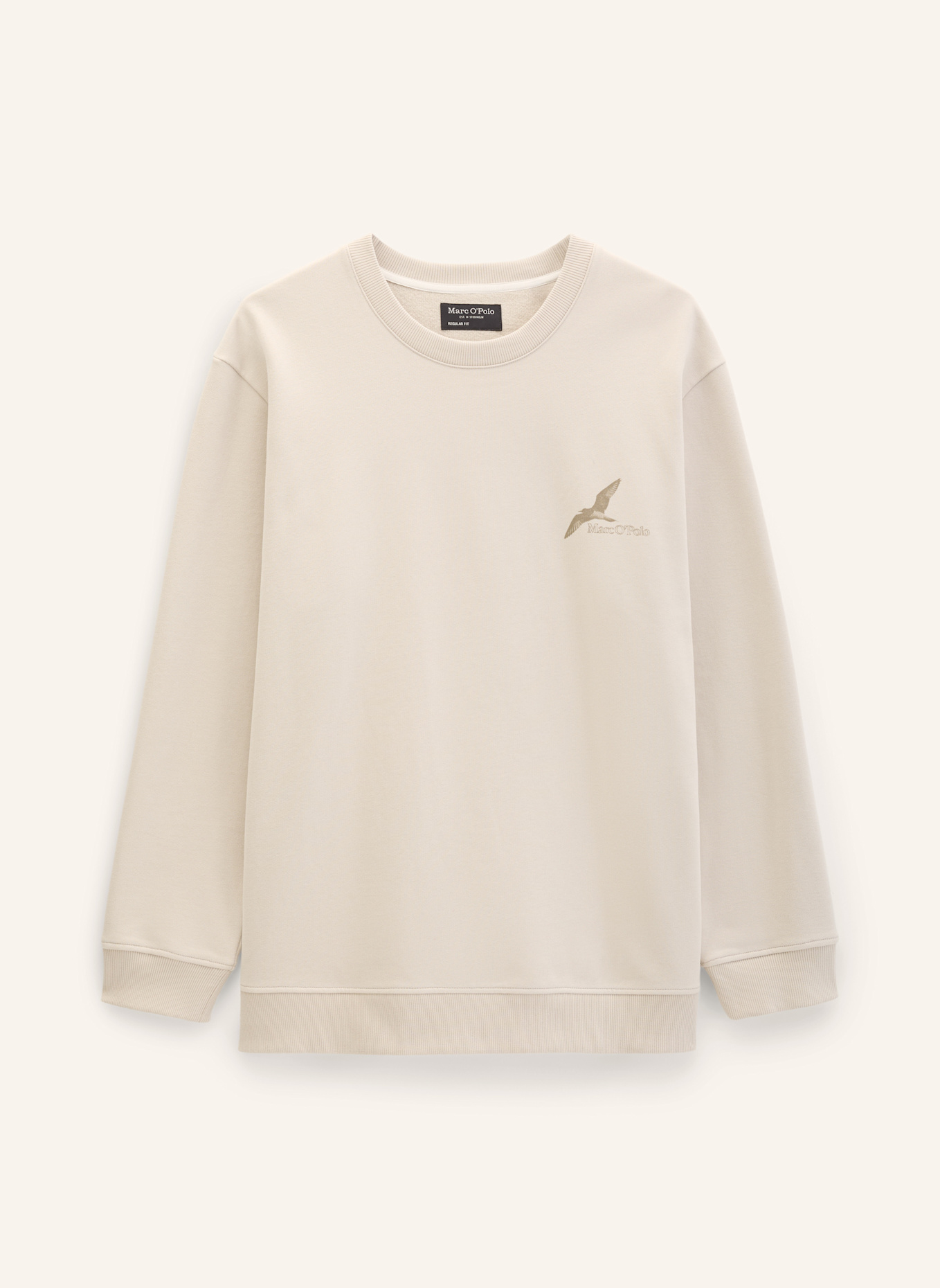 Marc O'Polo Sweatshirt: GRAU