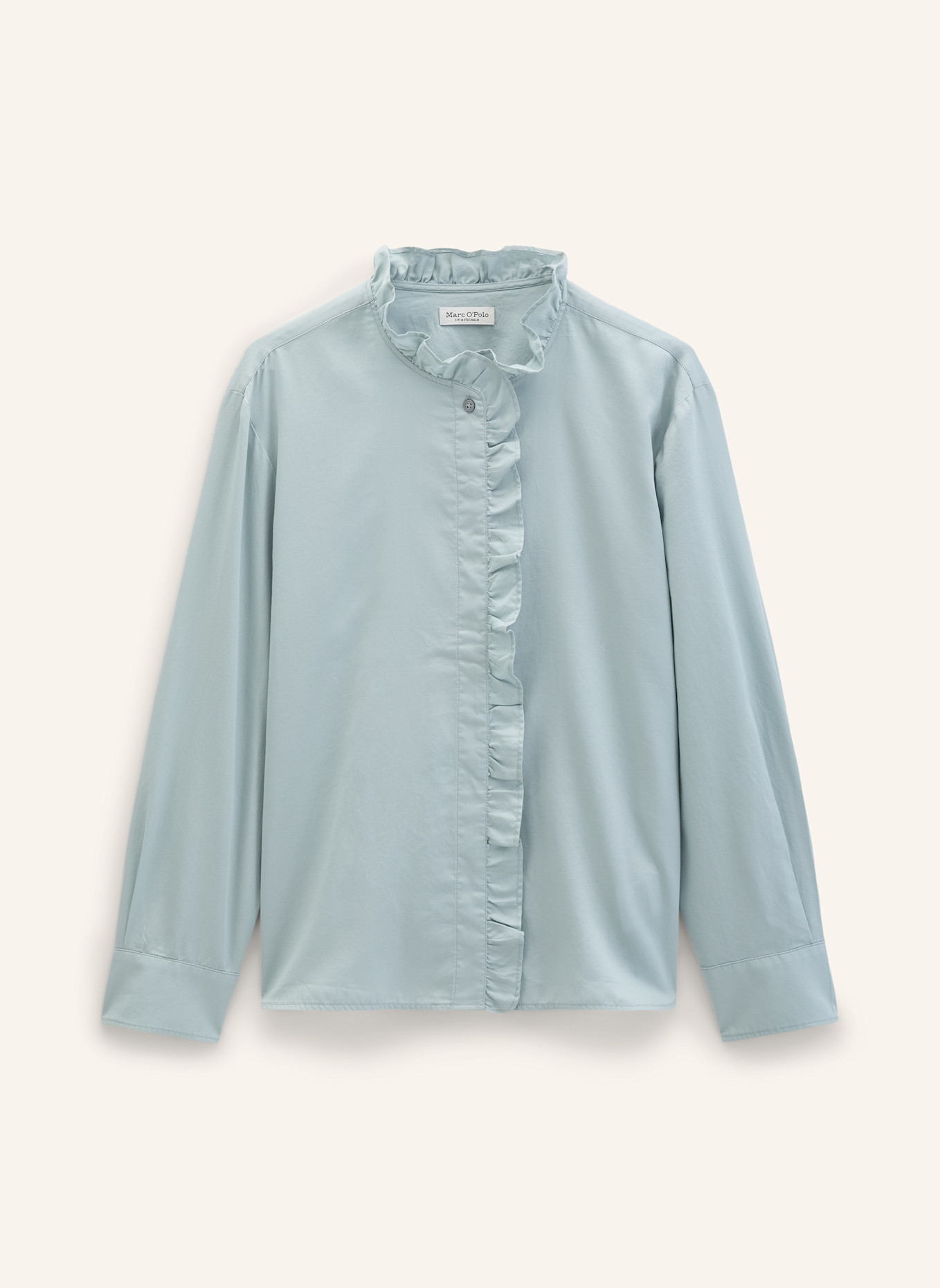 Marc O'Polo Rüschenbluse: GRAU