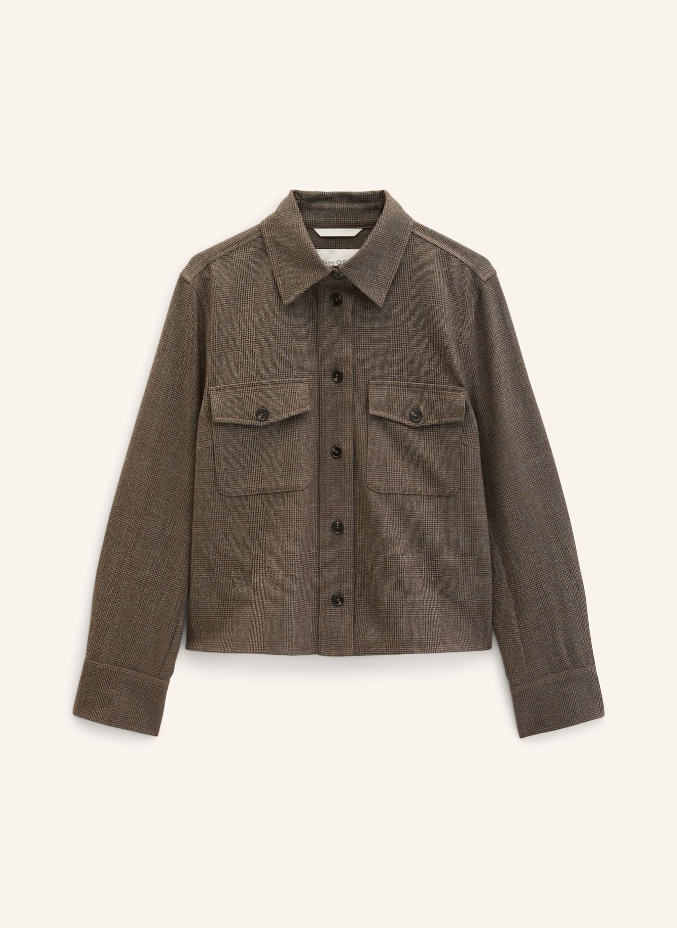Marc O'Polo Flanellhemd: BRAUN