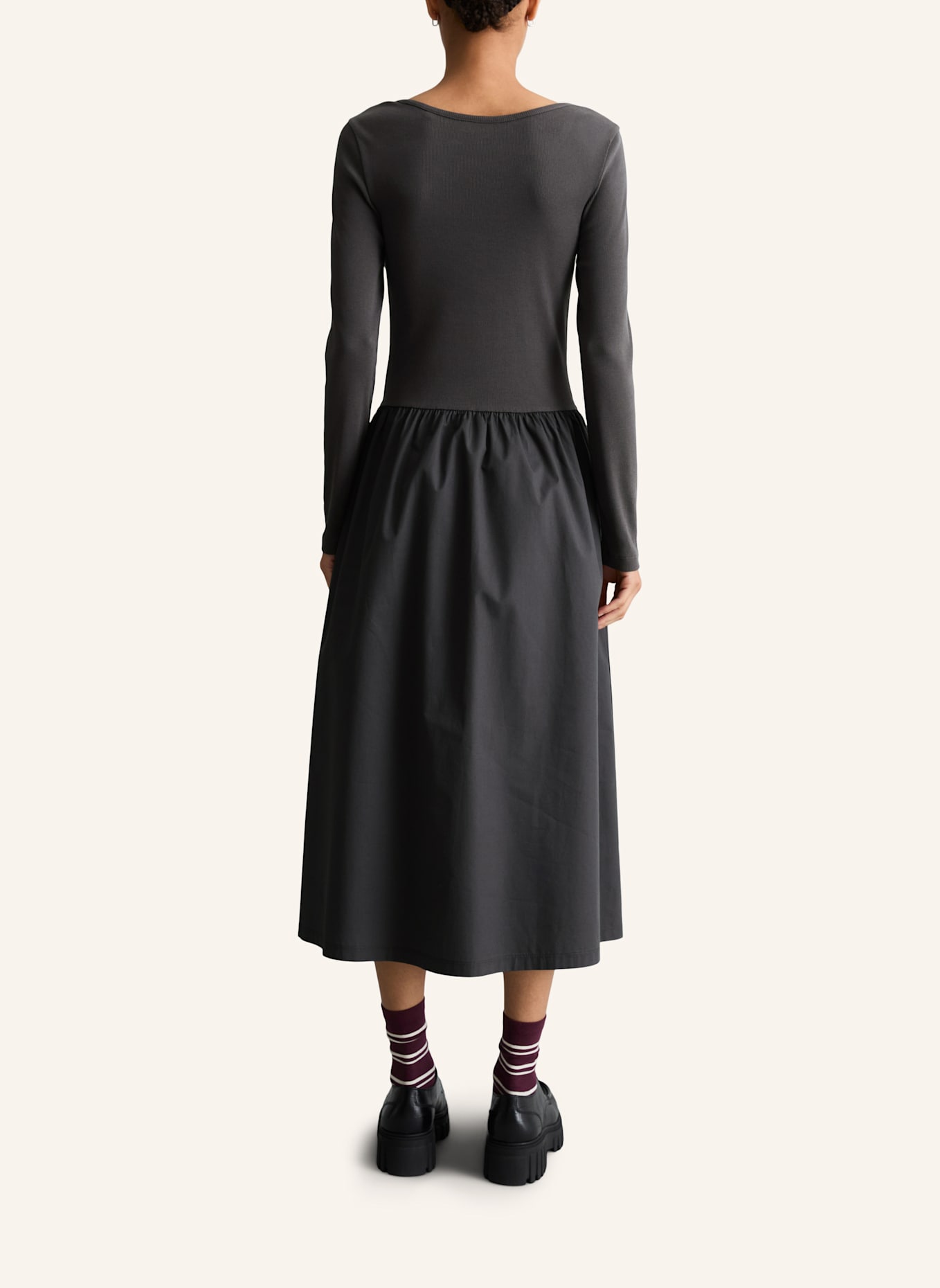 Marc O'Polo DENIM Kleid: GRAU