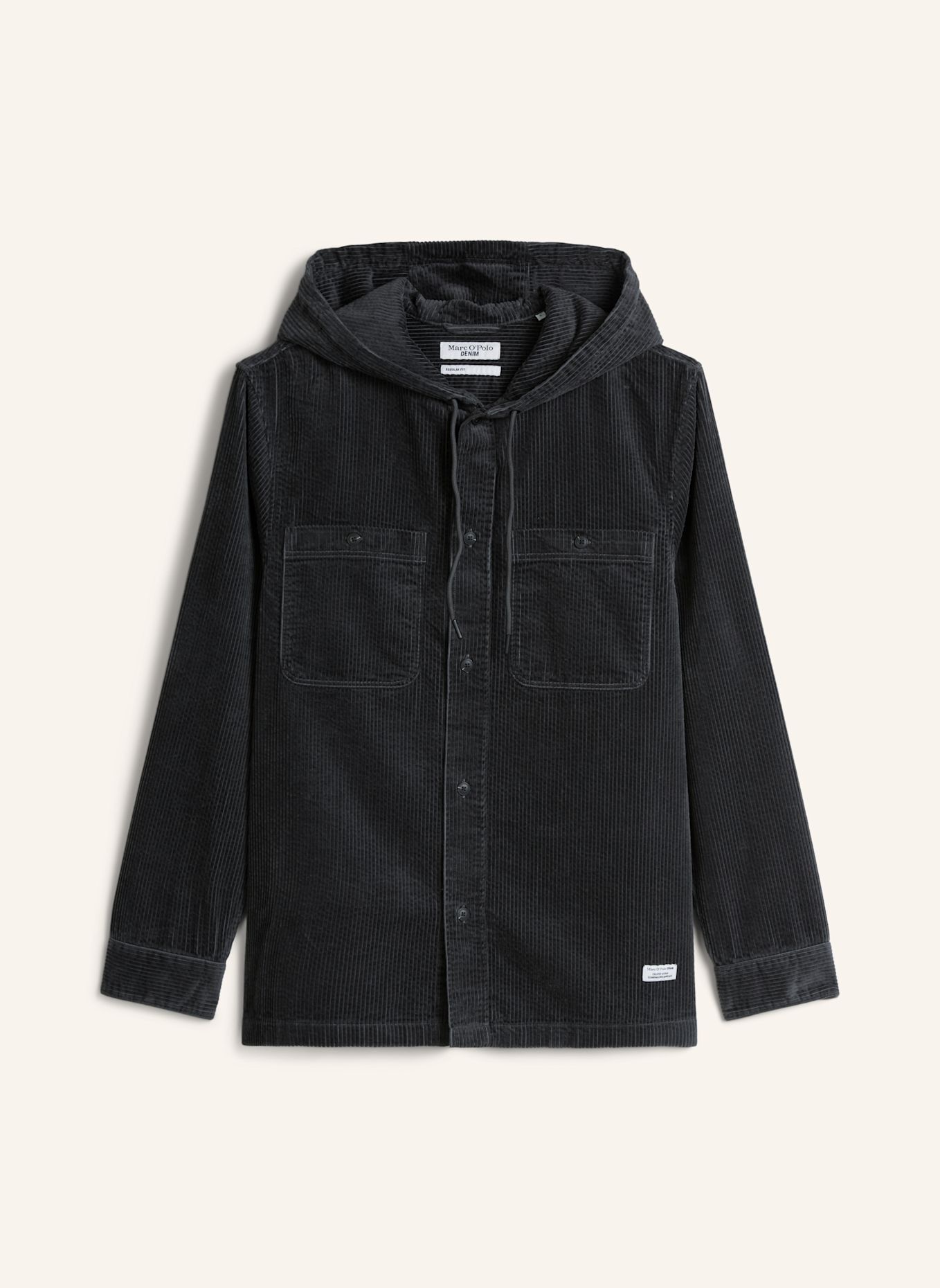 Marc O'Polo DENIM Overshirt: GRAU
