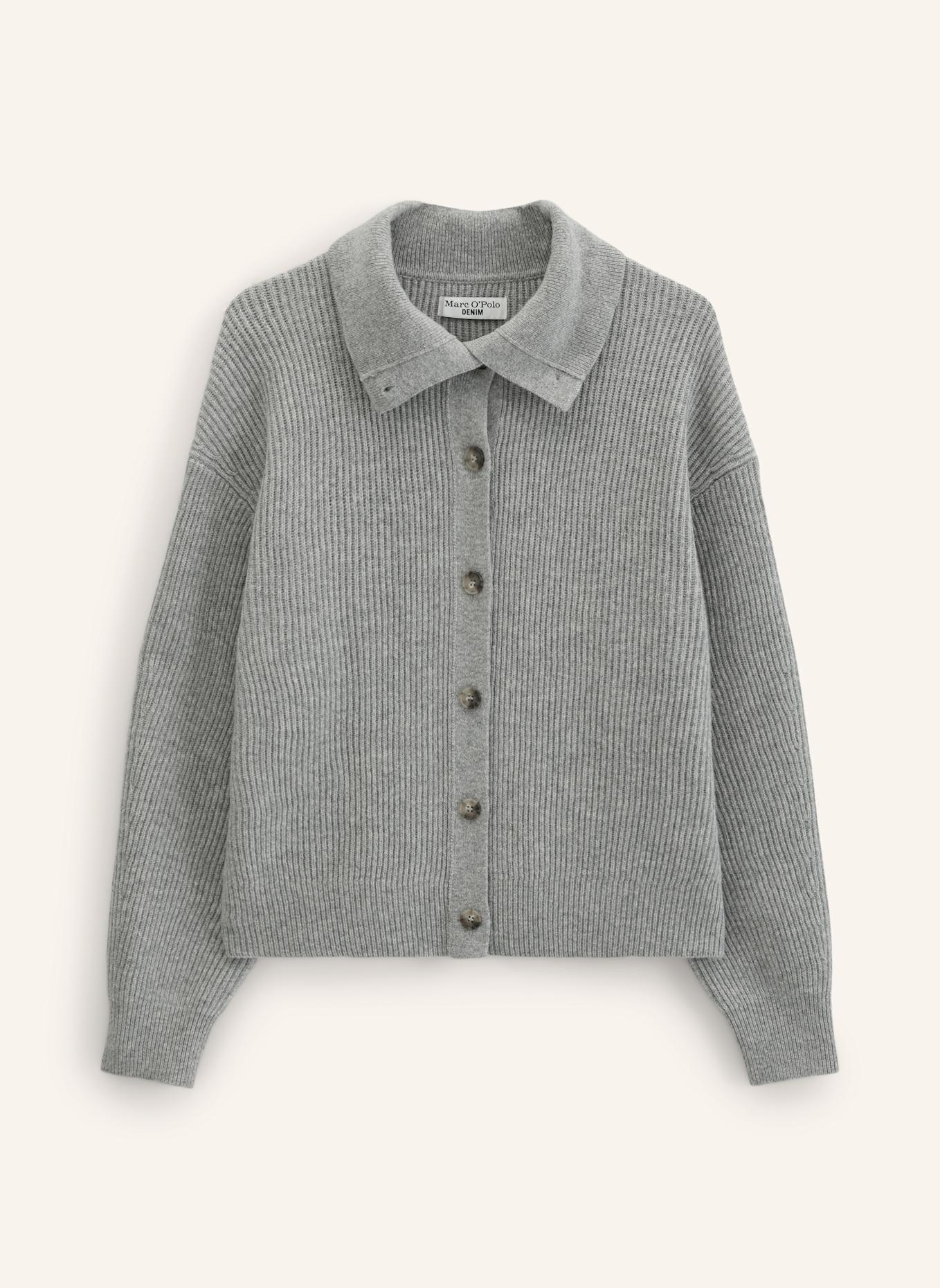 Marc O'Polo DENIM Cardigan: GRAU