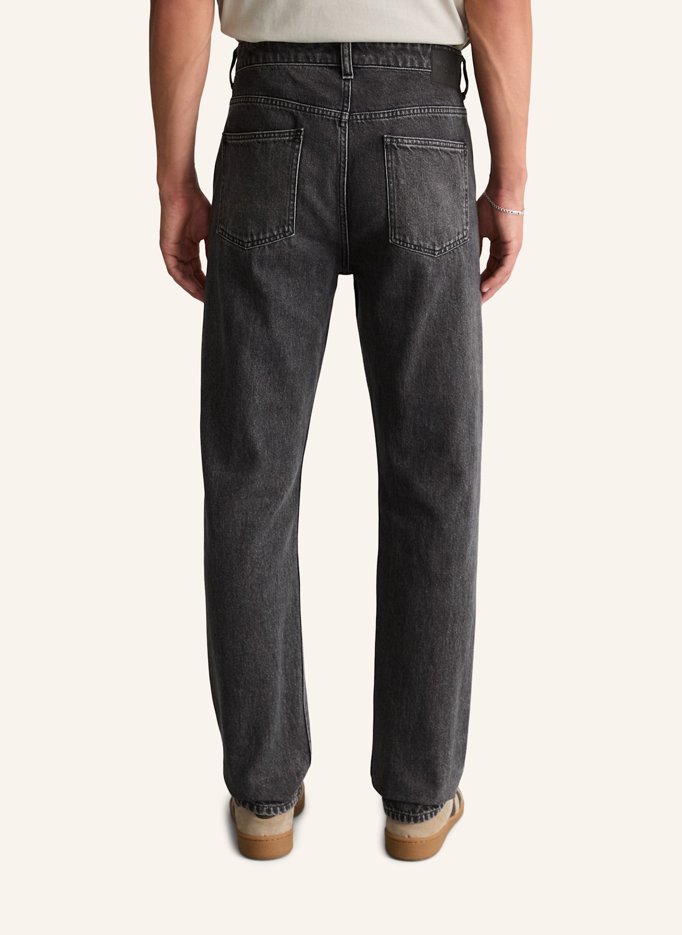 Marc O'Polo DENIM Jeans Model Sverre straight: GRAU