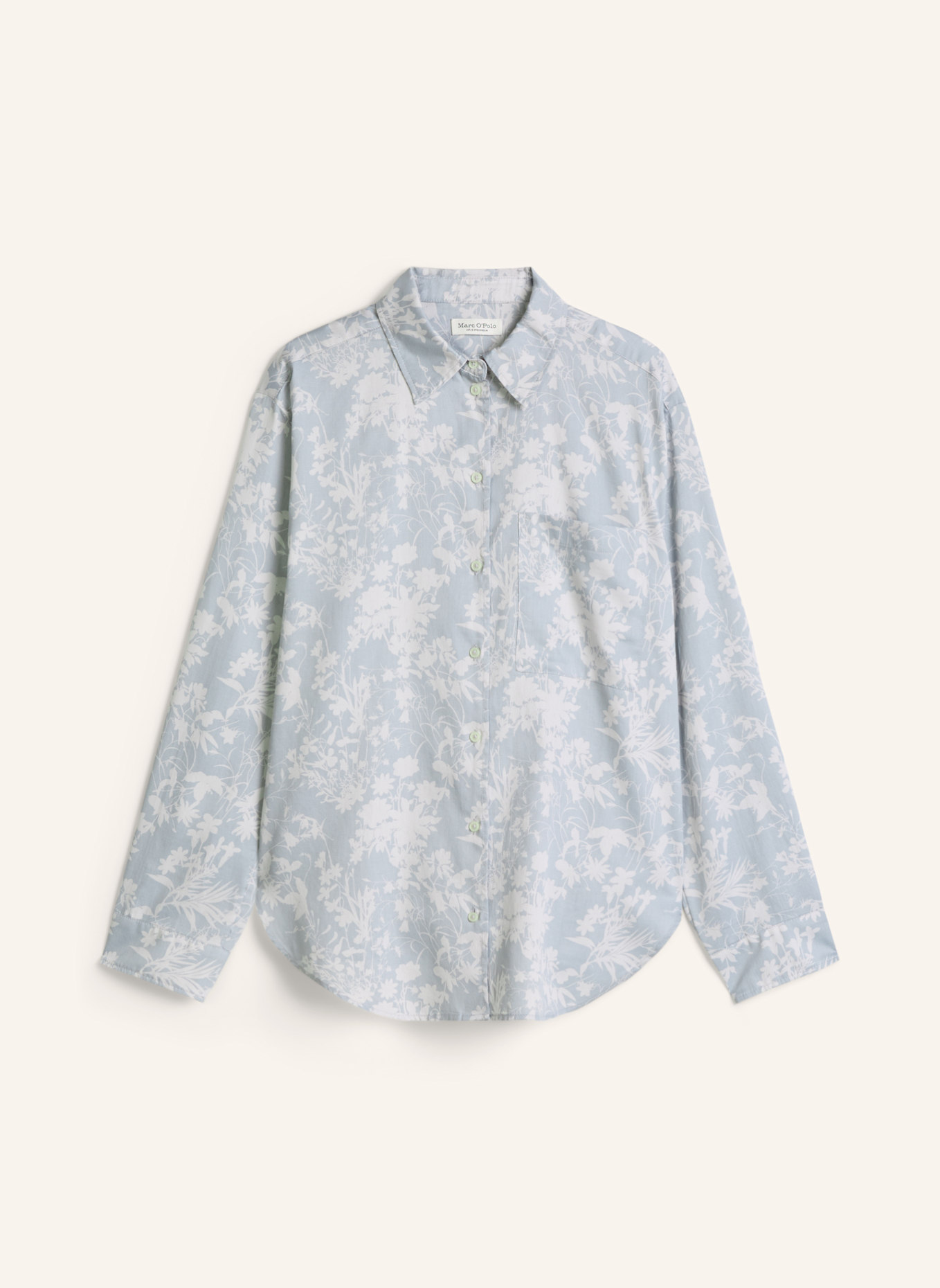 Marc O'Polo Bluse: HELLBLAU