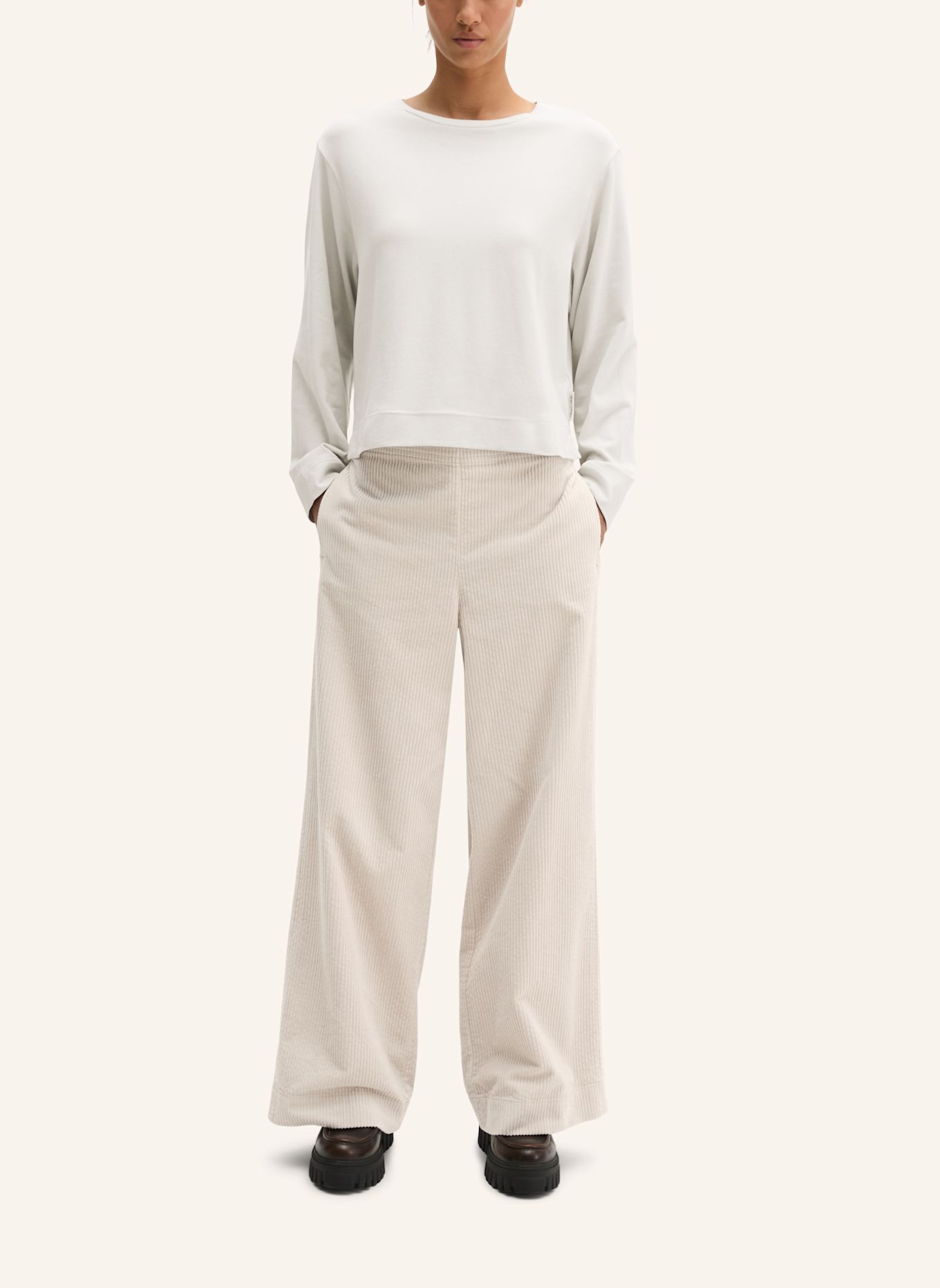 Marc O'Polo Longsleeve: GRAU