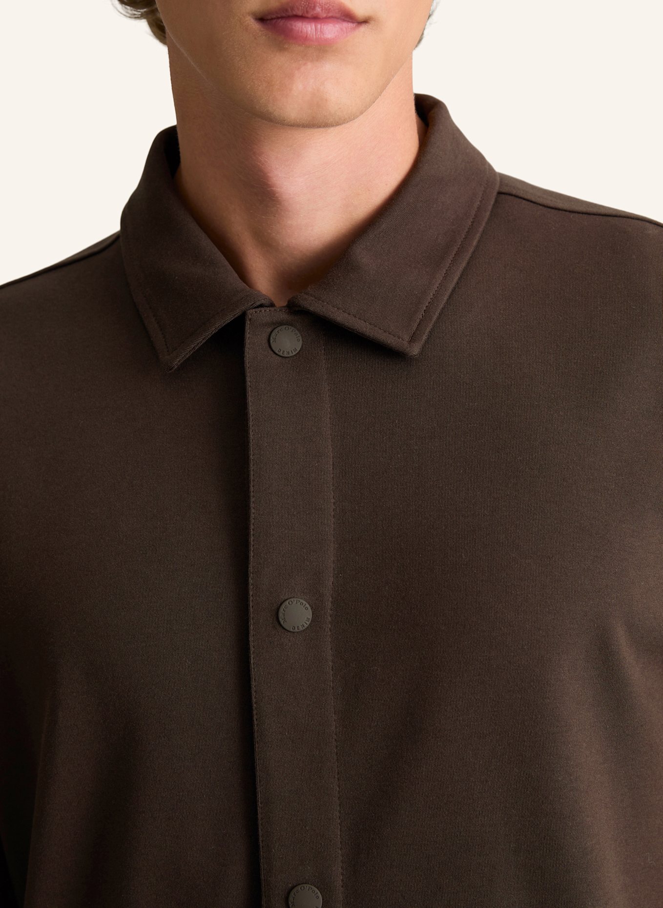 Marc O'Polo DENIM Overshirt: BRAUN