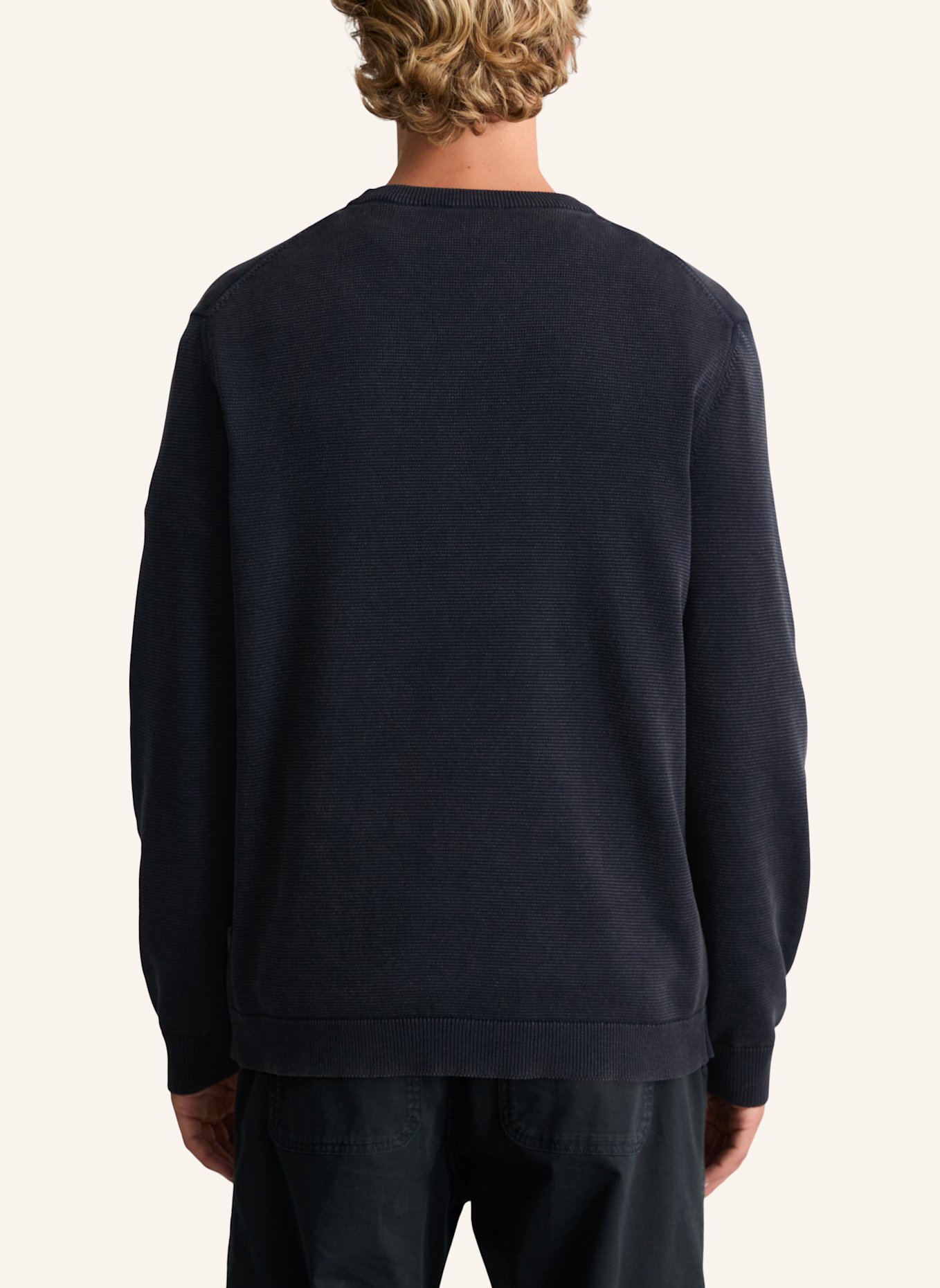 Marc O'Polo DENIM Pullover: DUNKELBLAU