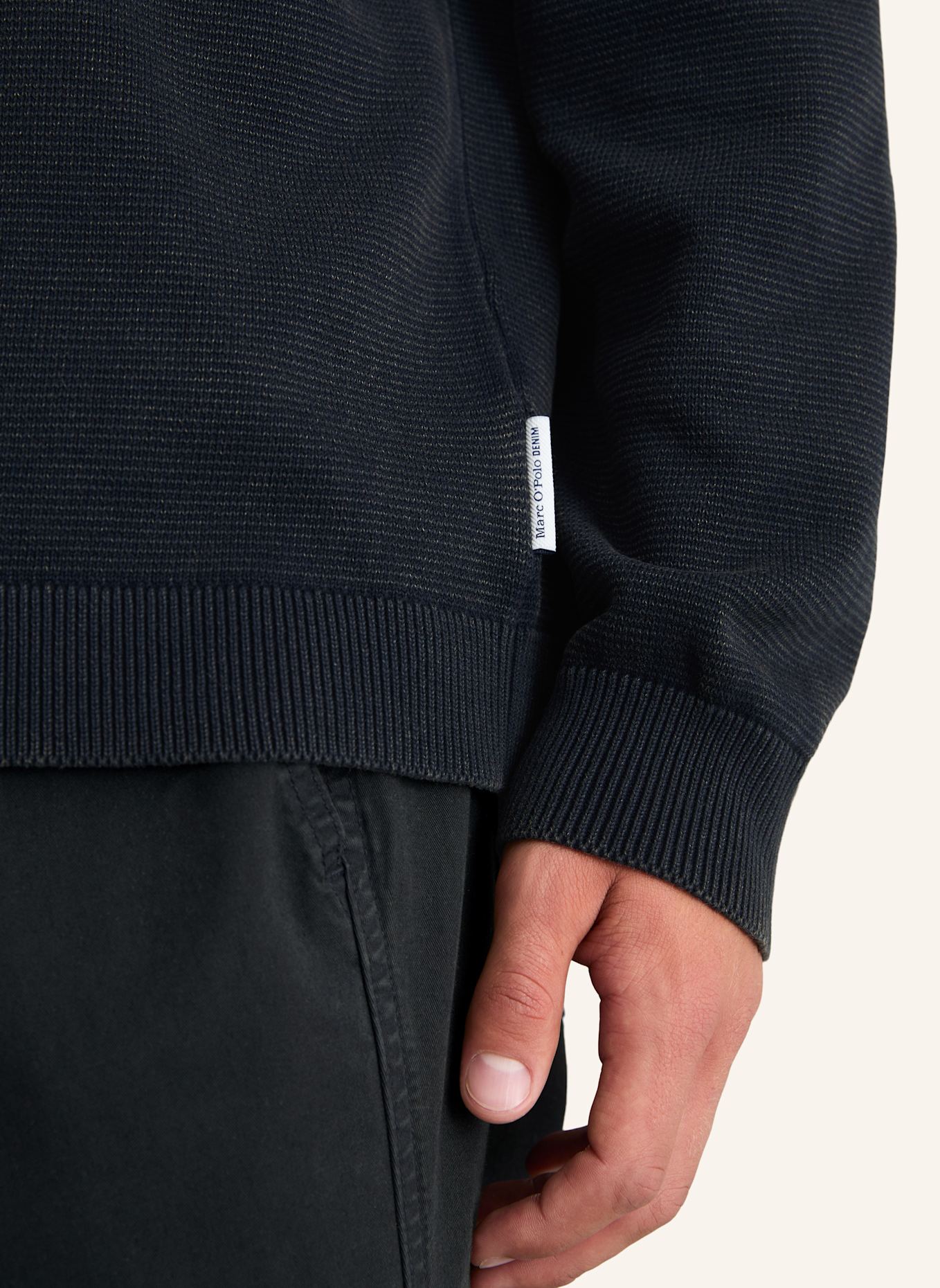 Marc O'Polo DENIM Pullover: DUNKELBLAU