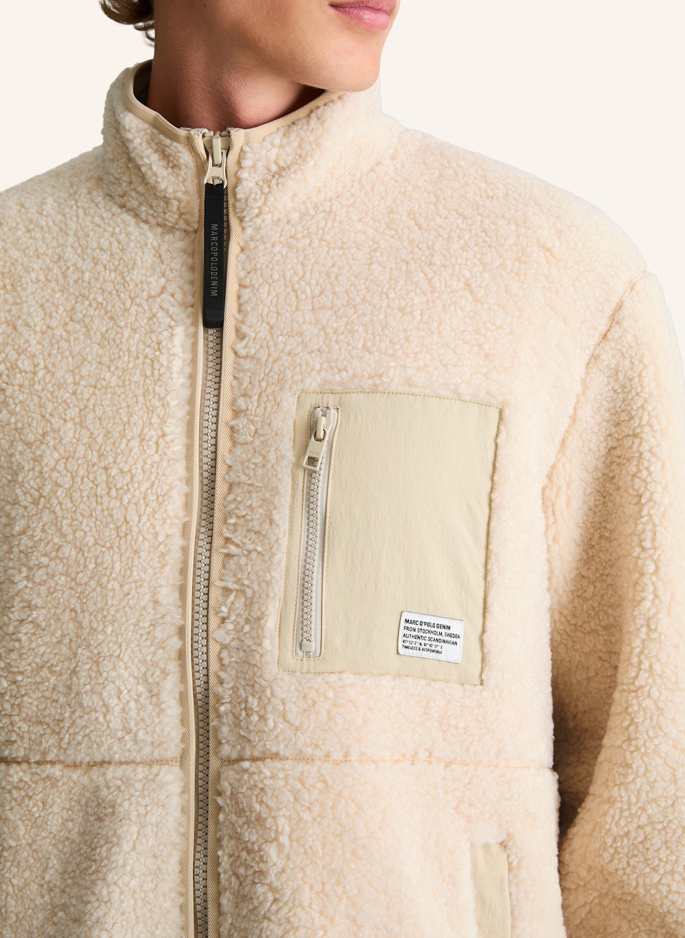 Marc O'Polo DENIM Teddyjacke: BEIGE