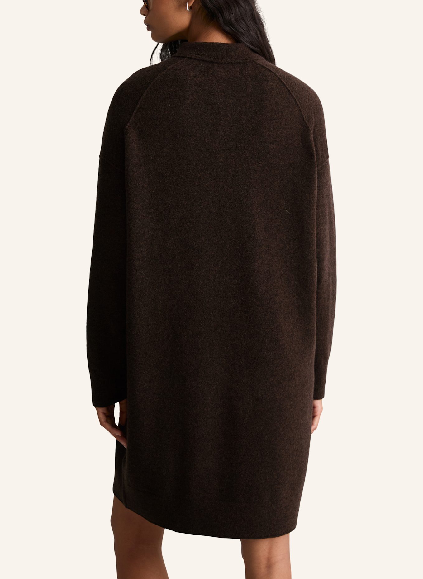 Marc O'Polo DENIM Strickkleid: BRAUN
