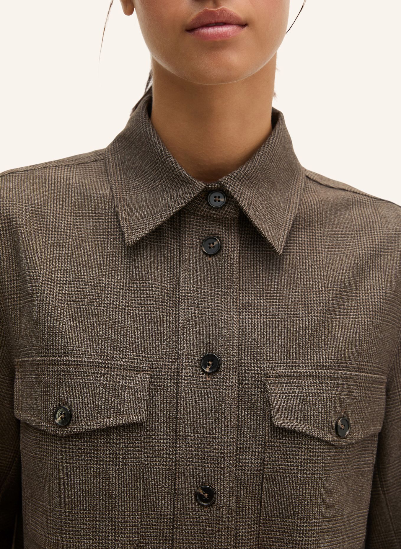 Marc O'Polo Flanellhemd: BRAUN