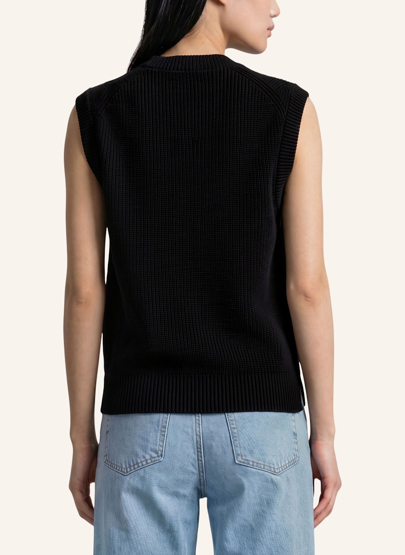 Marc O'Polo DENIM Pullunder: SCHWARZ