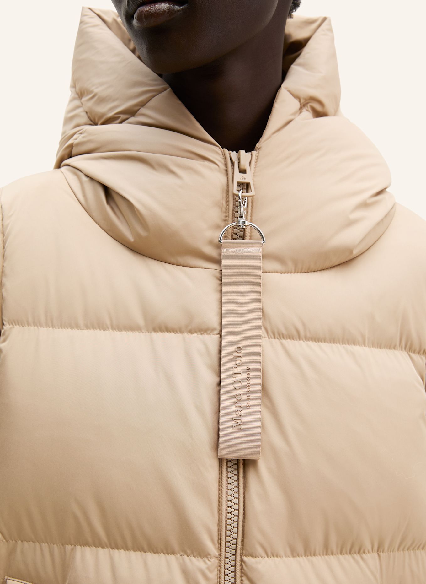 Marc O'Polo Daunenmantel: BEIGE