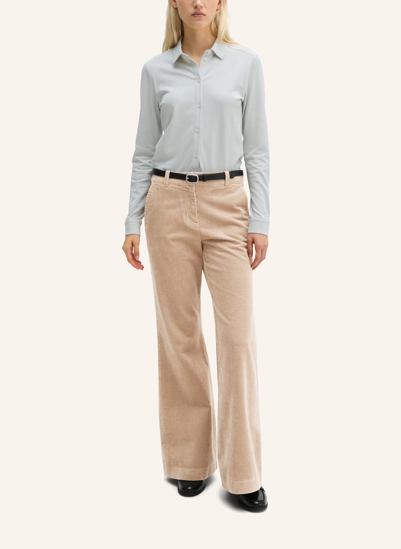 Marc O'Polo Jersey-Poloshirt: GRAU