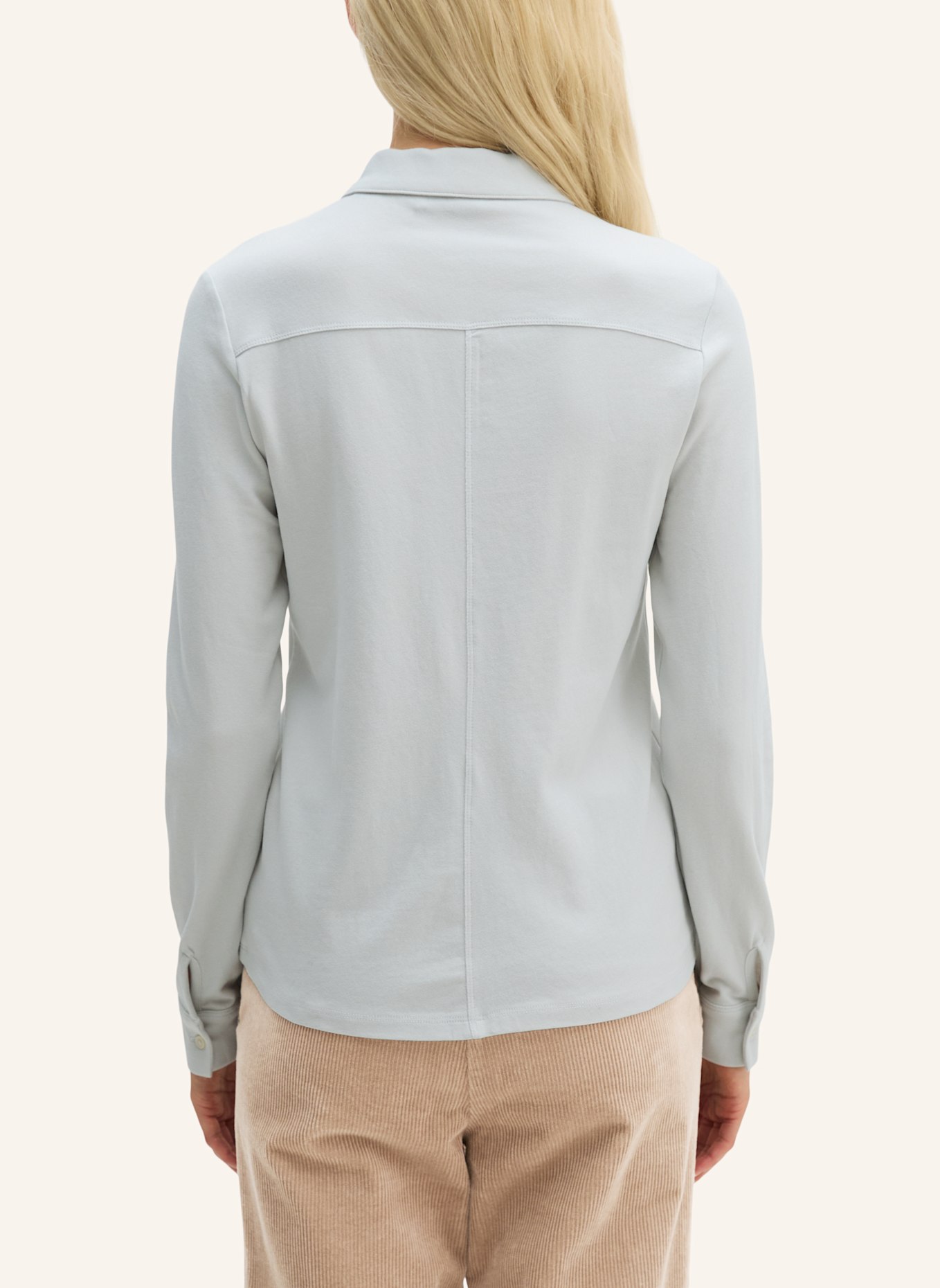 Marc O'Polo Jersey-Poloshirt: GRAU
