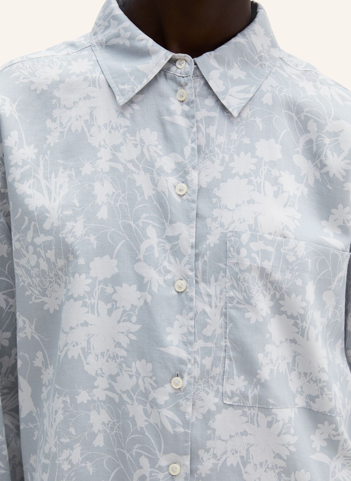 Marc O'Polo Bluse: HELLBLAU