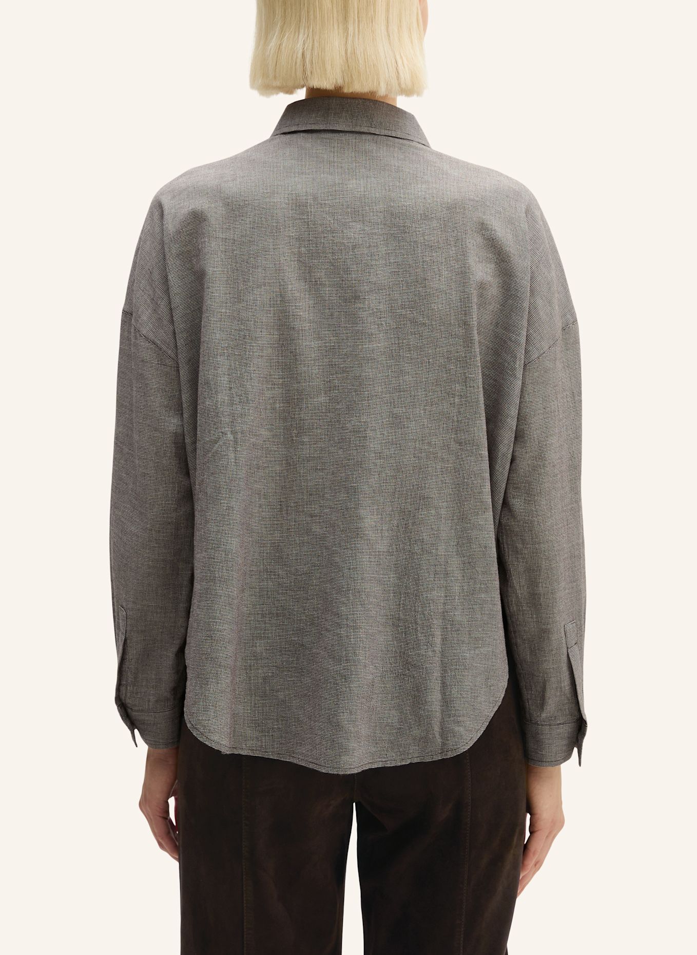 Marc O'Polo Seersucker-Bluse: BRAUN