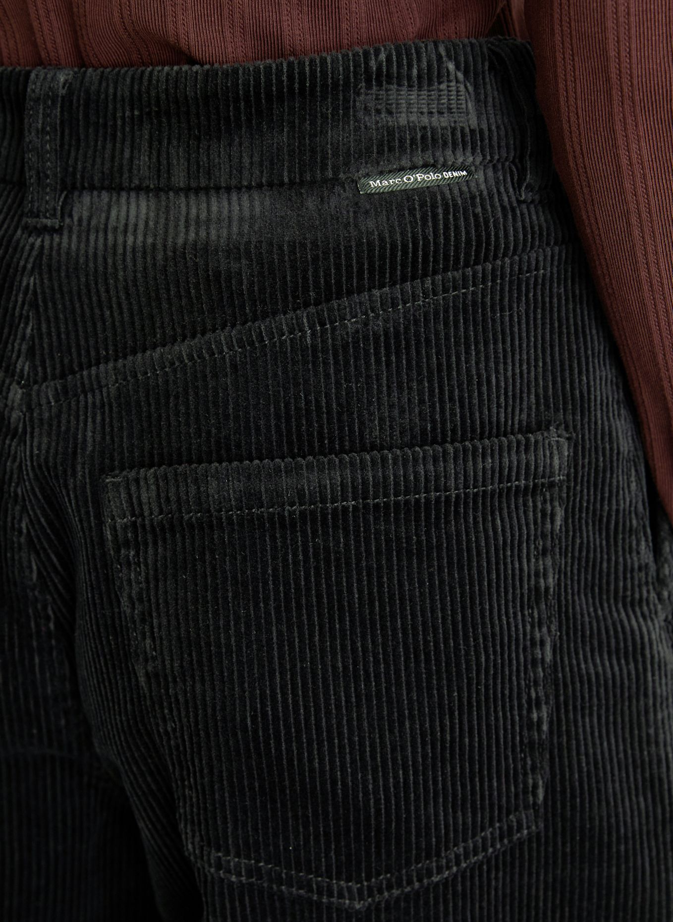 Marc O'Polo DENIM Cordhose: SCHWARZ