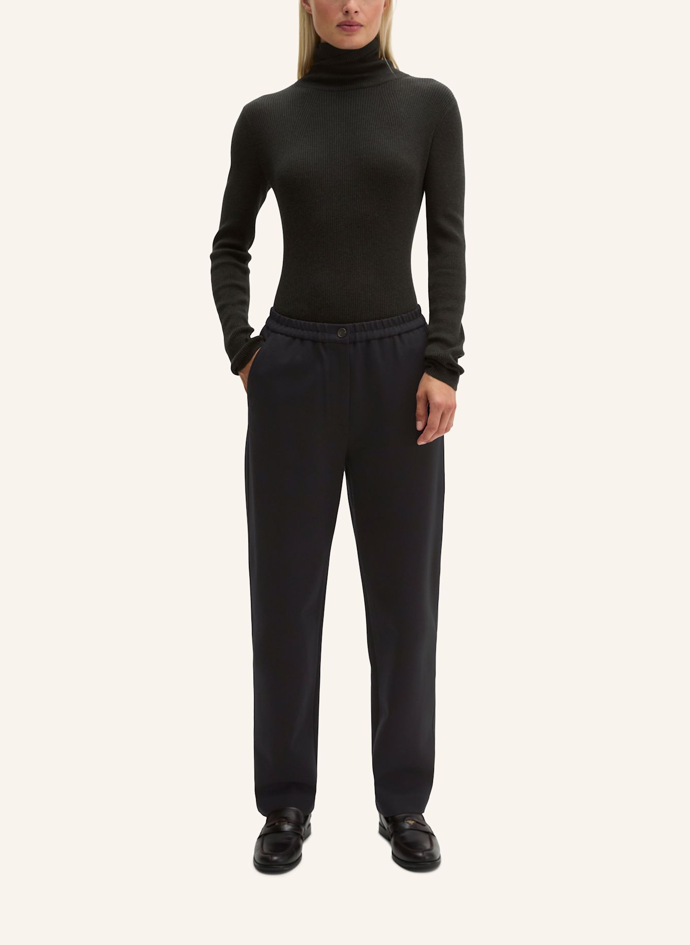 Marc O'Polo Jerseyhose: SCHWARZ