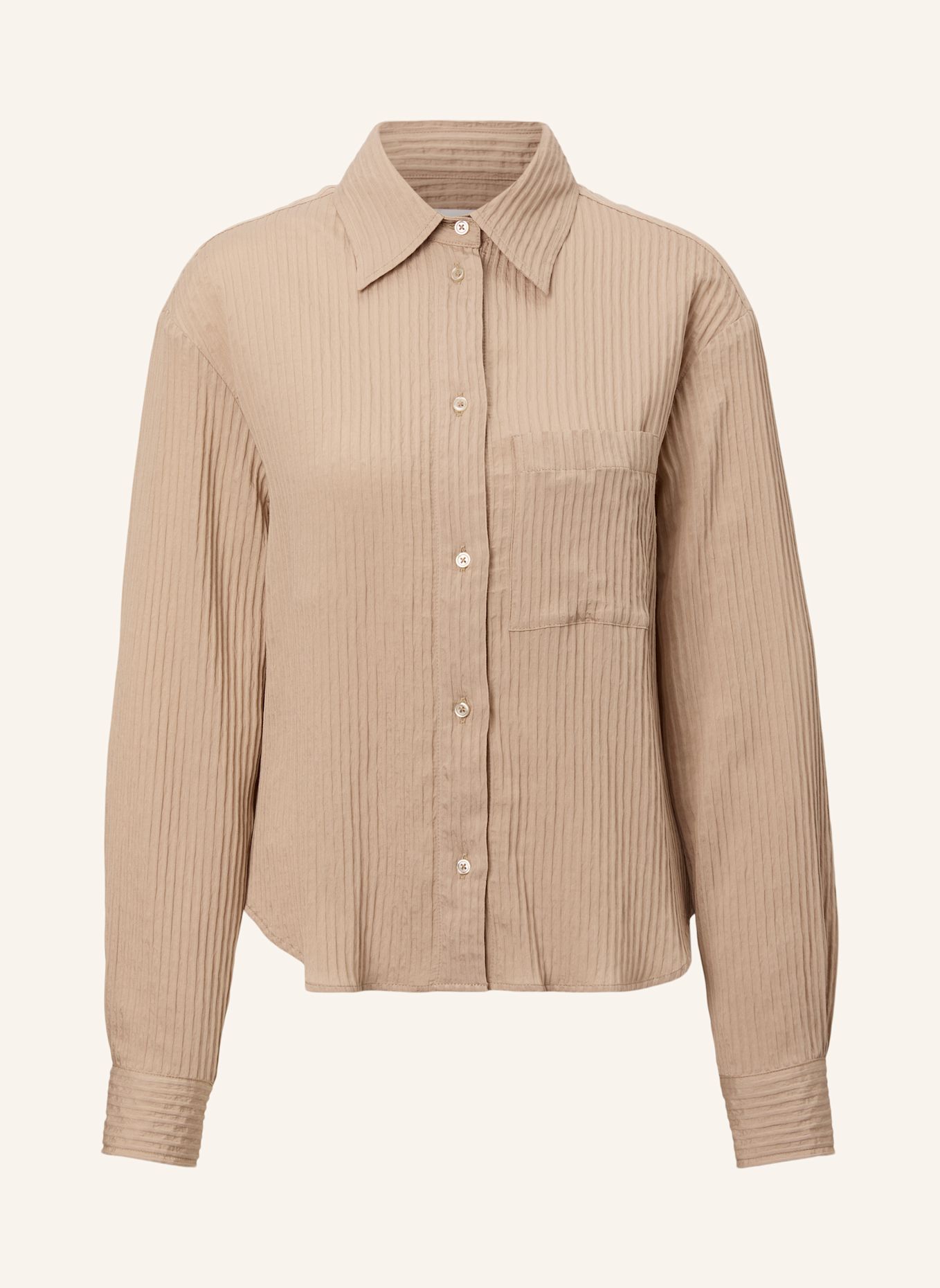 Marc O'Polo Streifenbluse: BEIGE