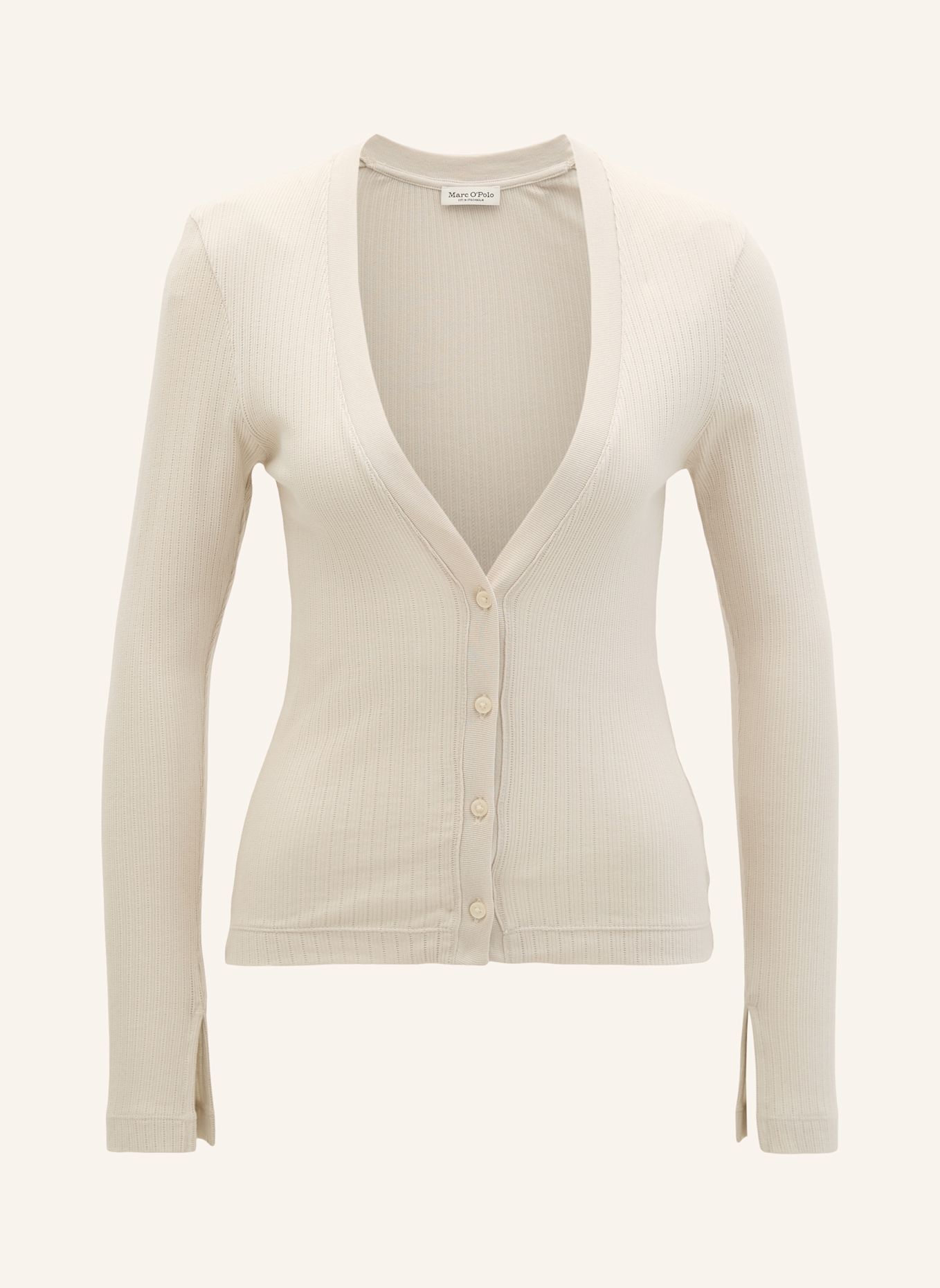 Marc O'Polo Cardigan: HELLGRAU