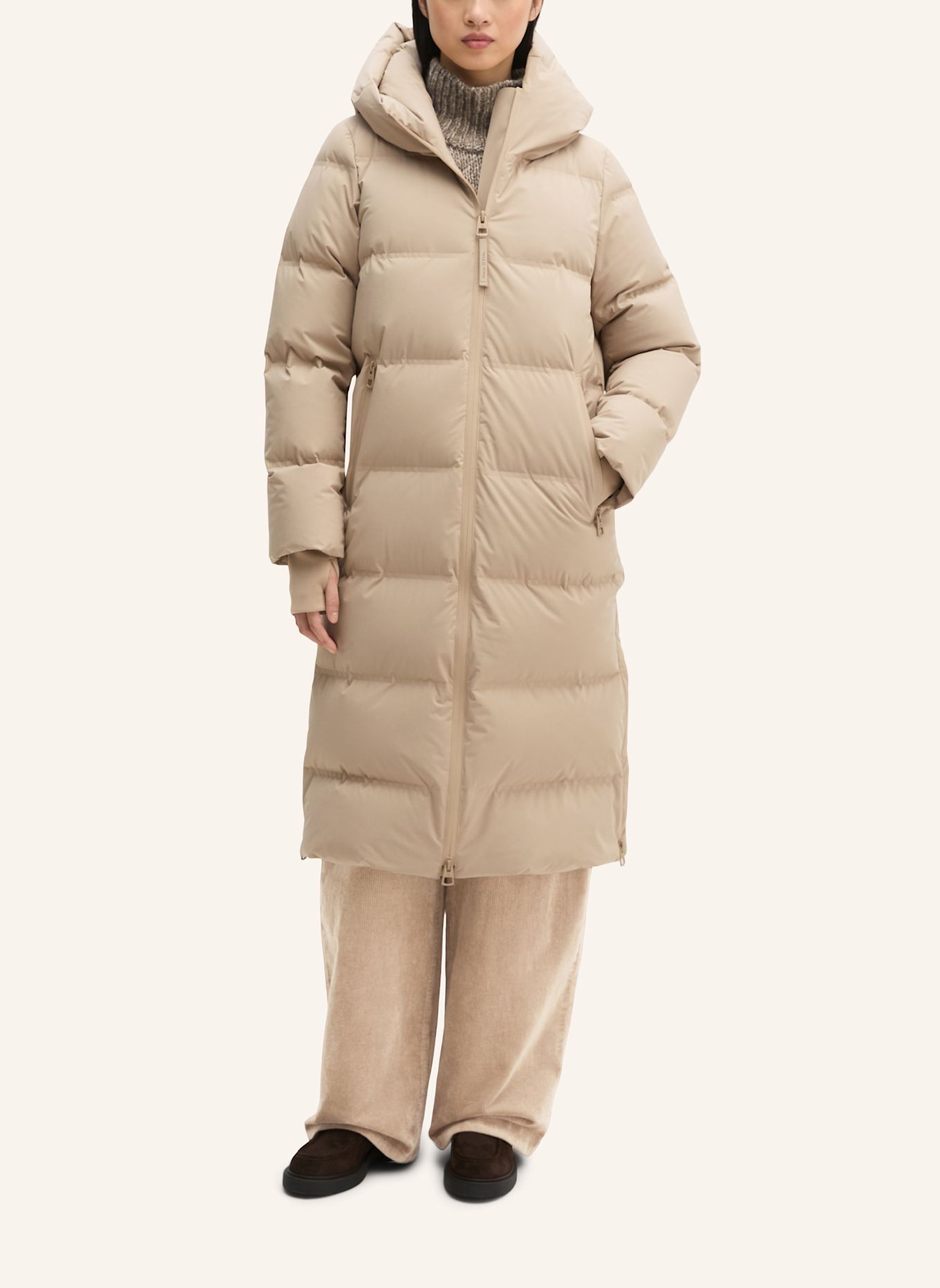 Marc O'Polo Daunenmantel: BEIGE