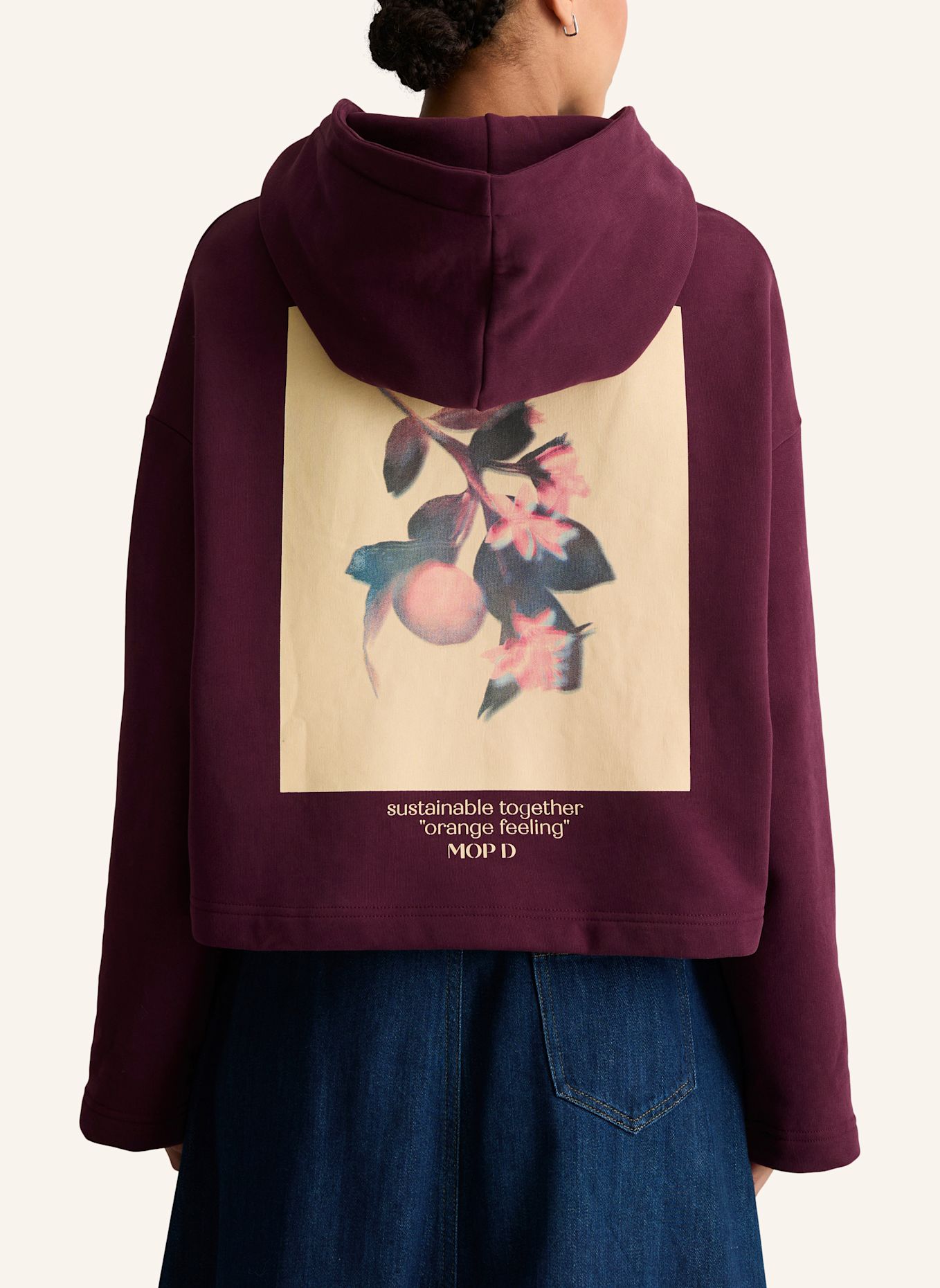 Marc O'Polo DENIM Hoodie: ROT