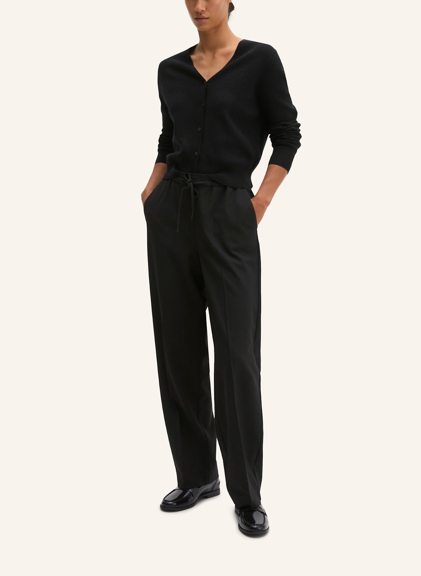 Marc O'Polo Cardigan slim: SCHWARZ