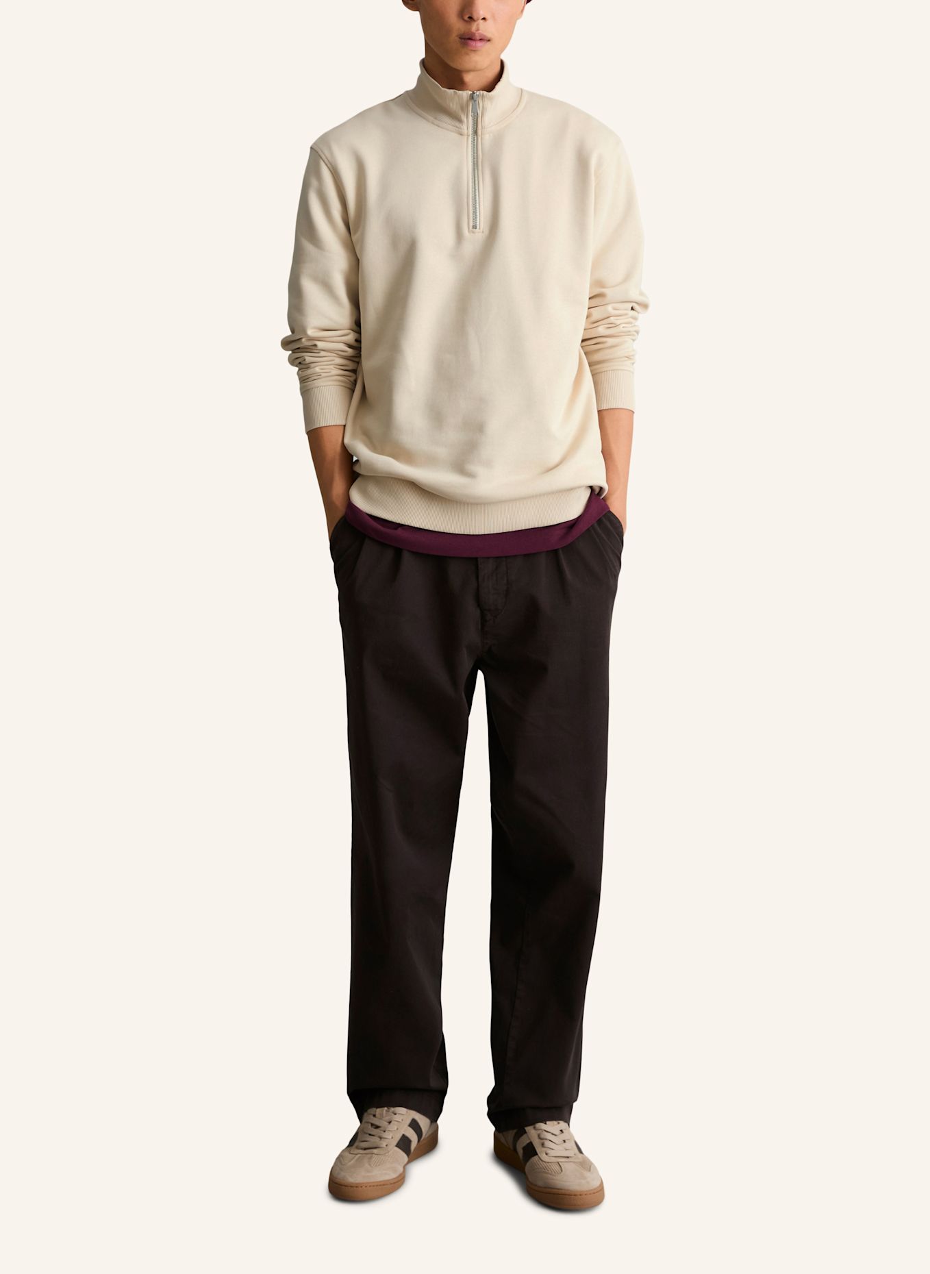 Marc O'Polo DENIM Sweatshirt: WEISS