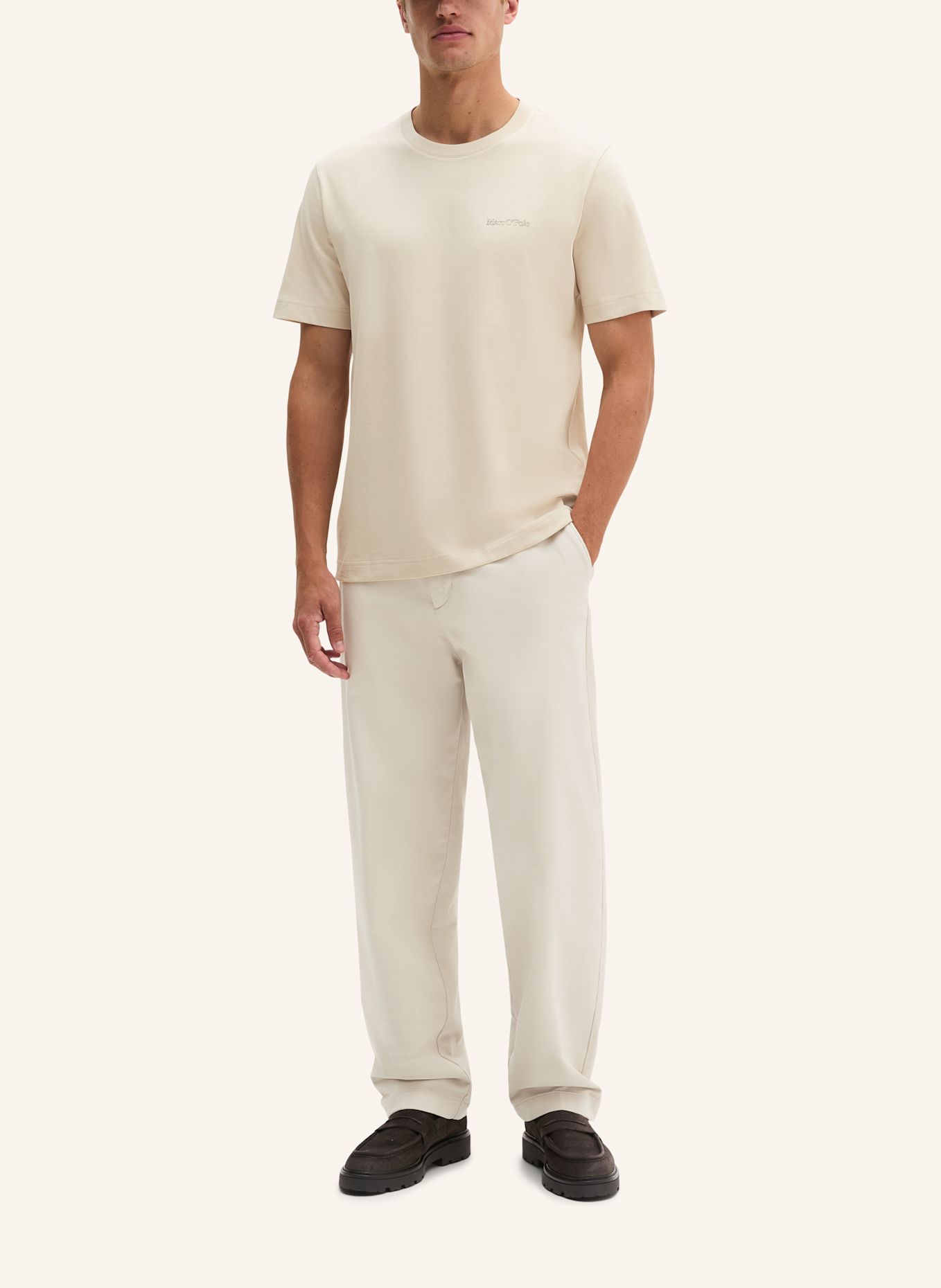 Marc O'Polo T-Shirt: CREME