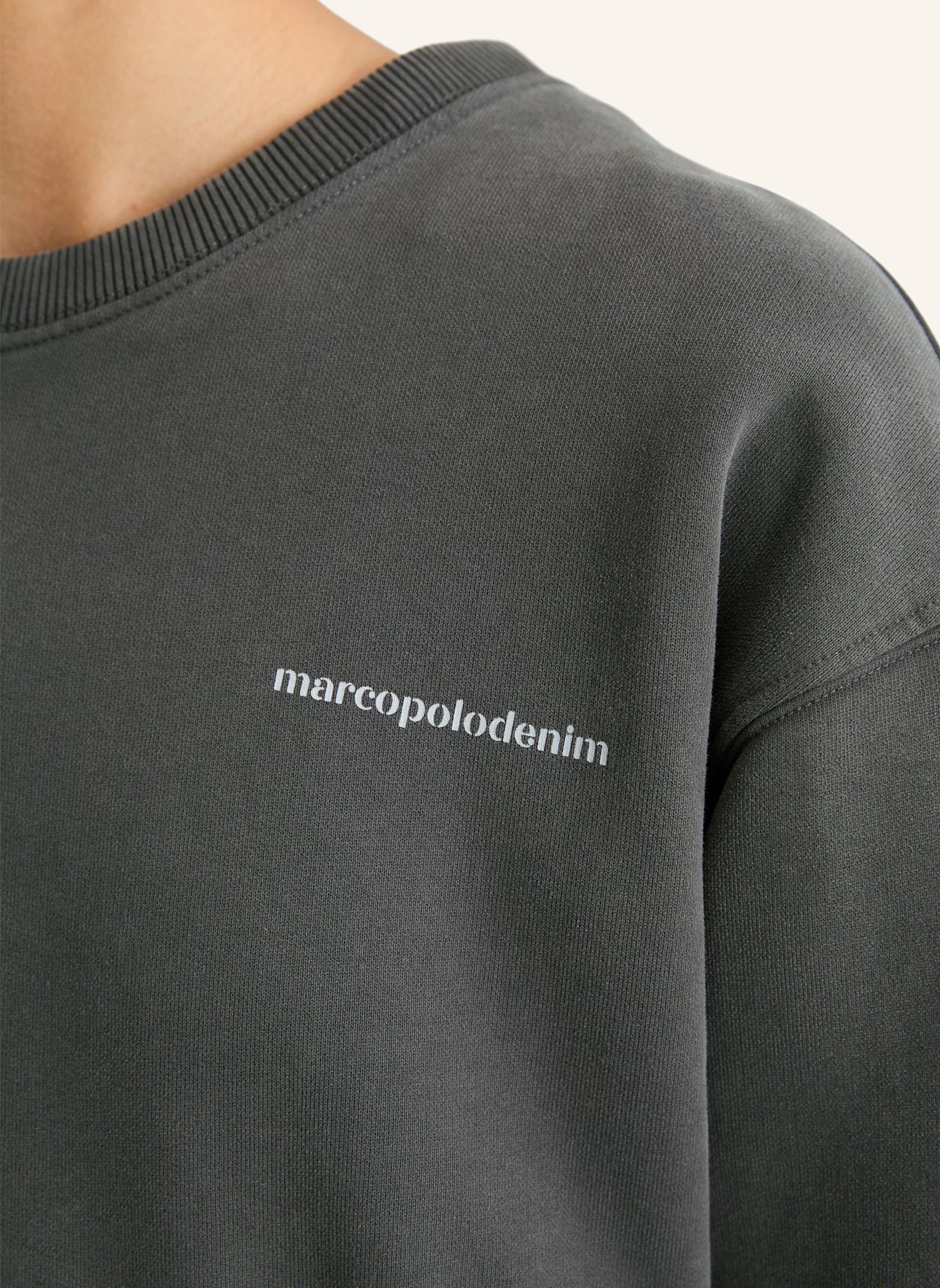 Marc O'Polo DENIM Sweatshirt: GRAU