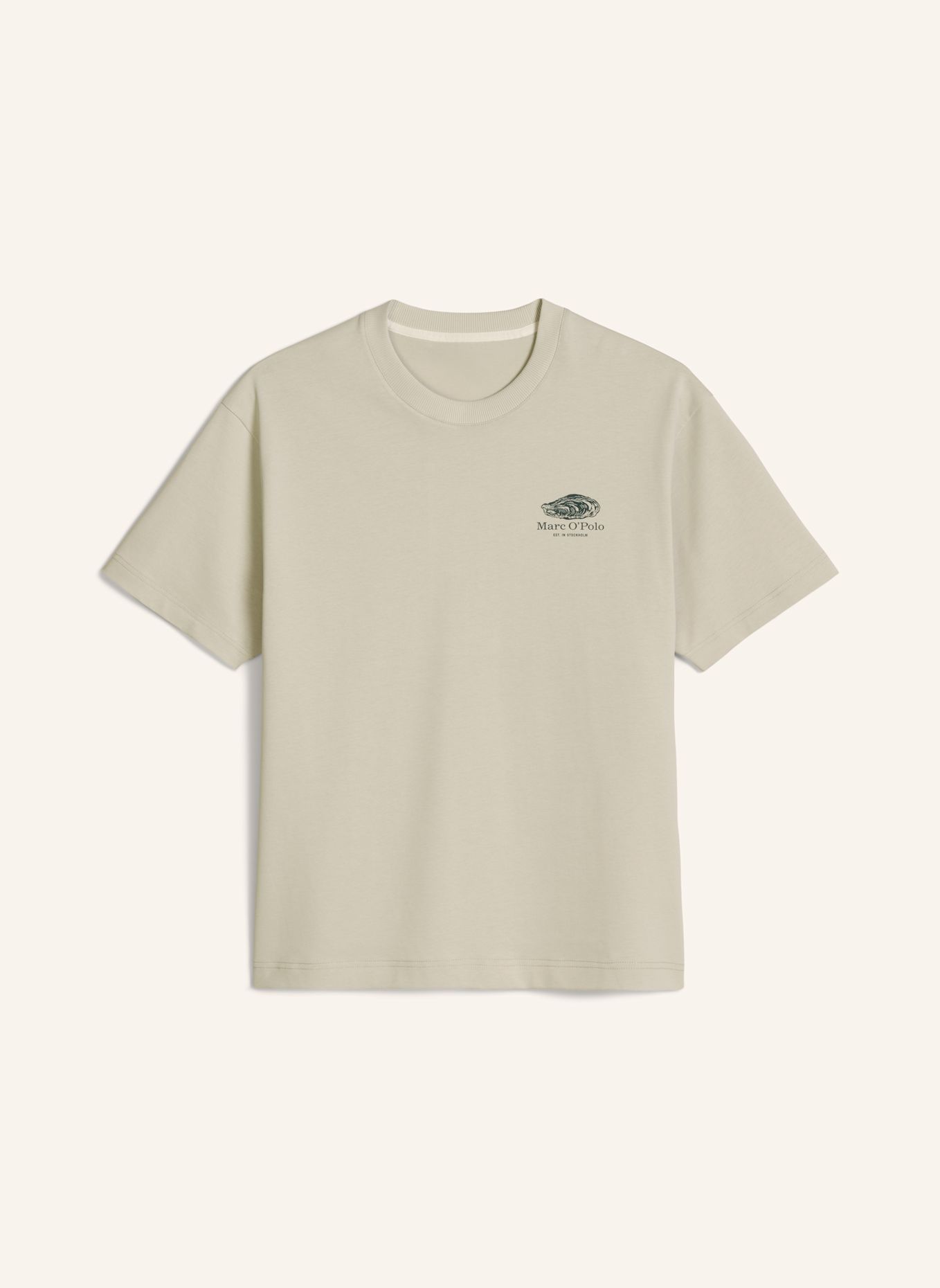 Marc O'Polo T-Shirt: HELLGRAU