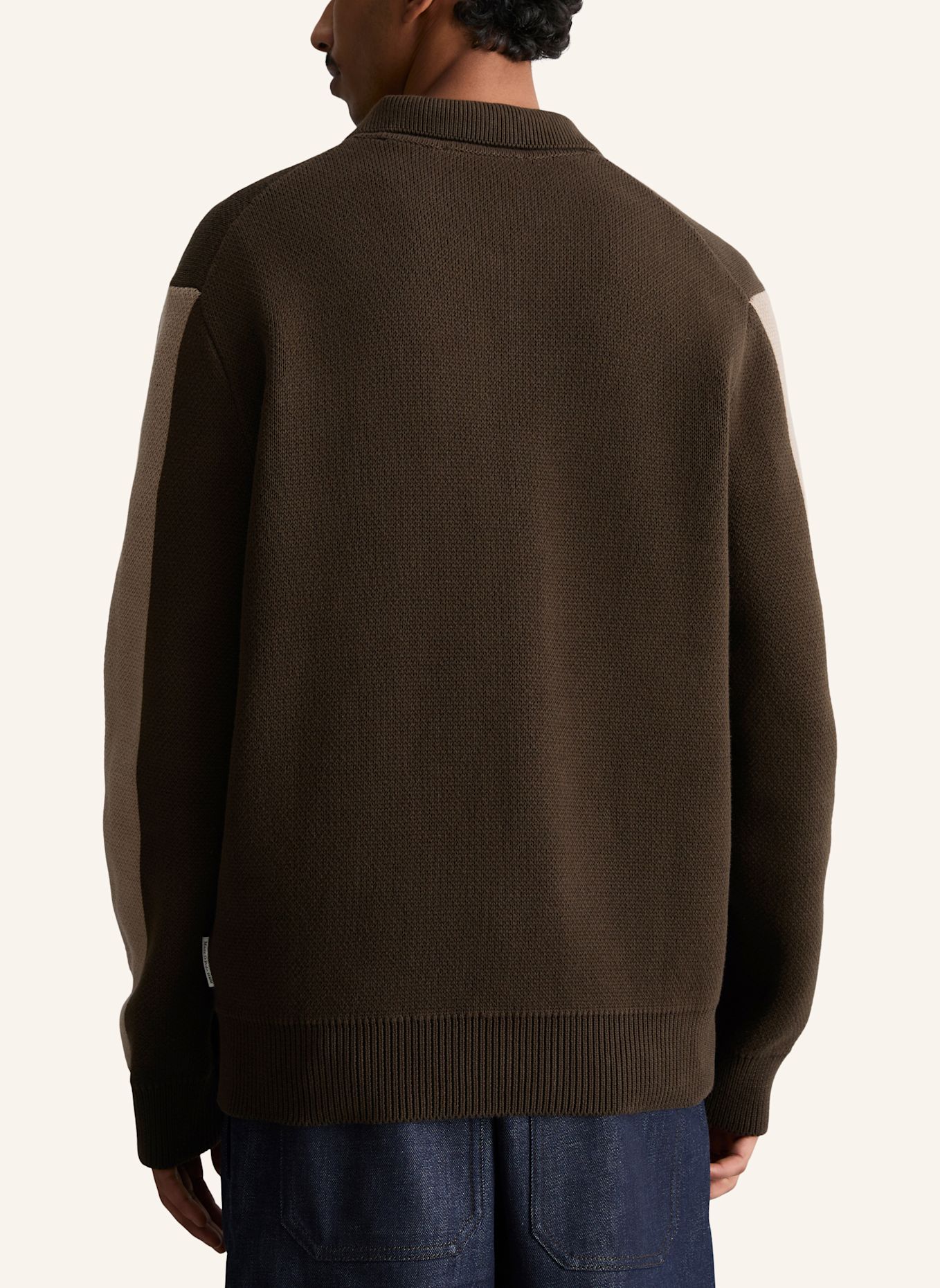 Marc O'Polo DENIM Strickjacke: BRAUN