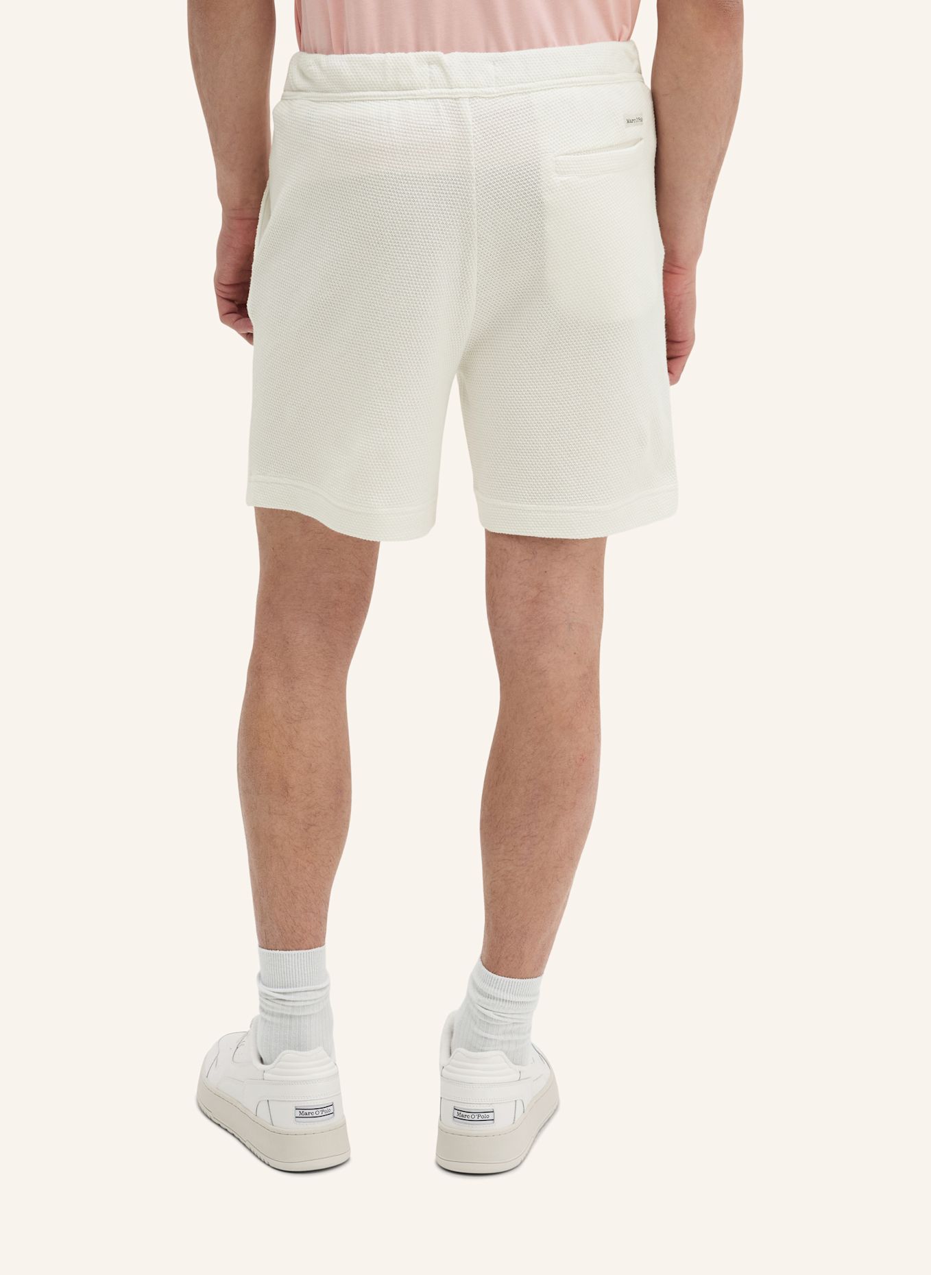 Marc O'Polo Jerseyshorts: ECRU